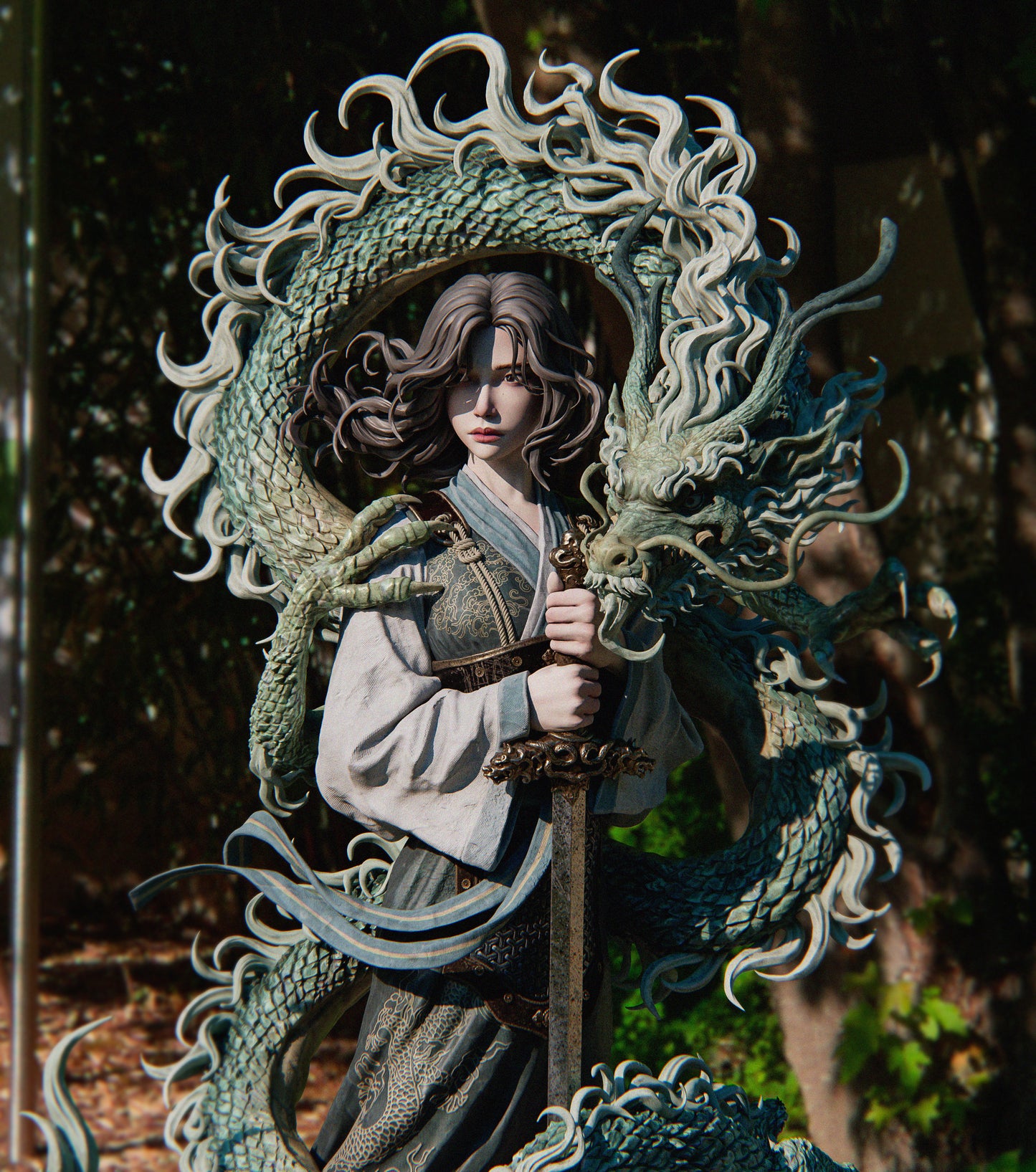 Chinese Warrior Figure