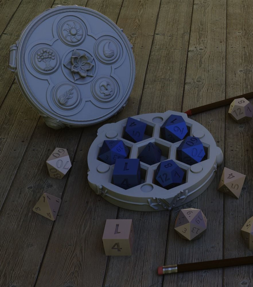 5 Elements Dice Holder