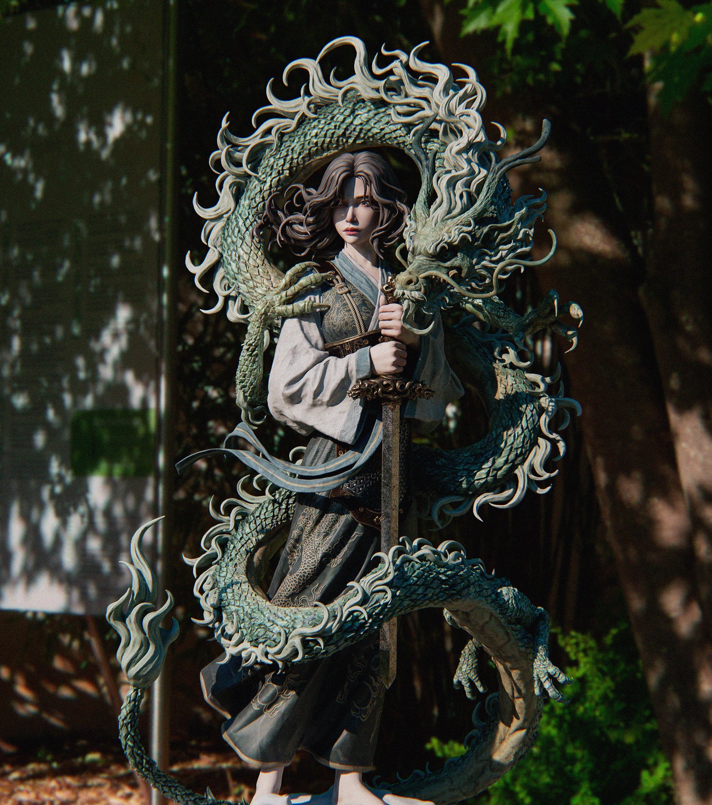 Chinese Warrior Figure