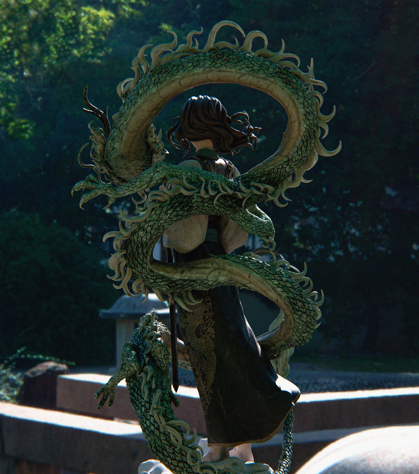 Chinese Warrior Figure