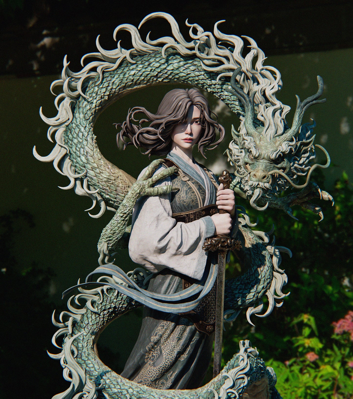 Chinese Warrior Figure