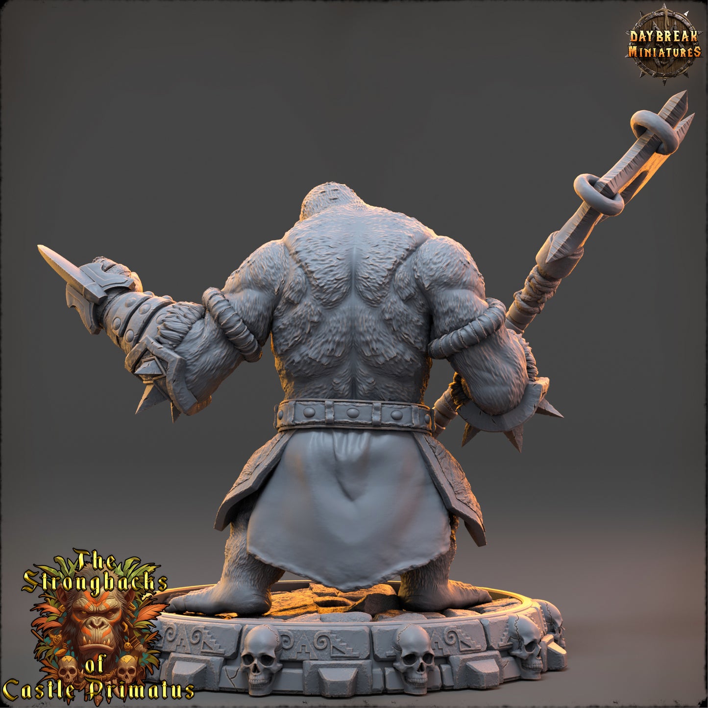 Ape Fighter Miniature | Balor Emryn