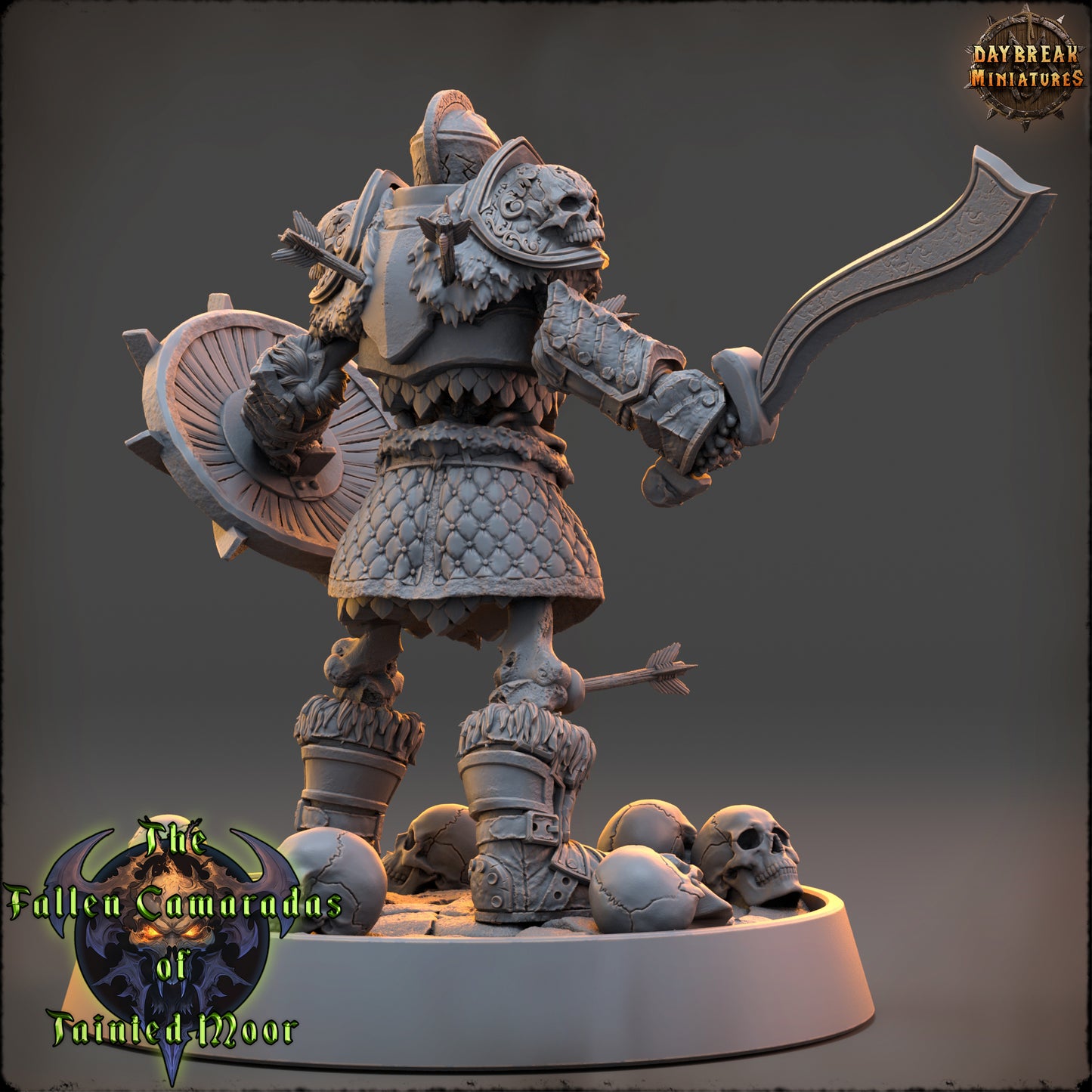 Undead Paladin Miniature | Corpse-Lord Varnorsk
