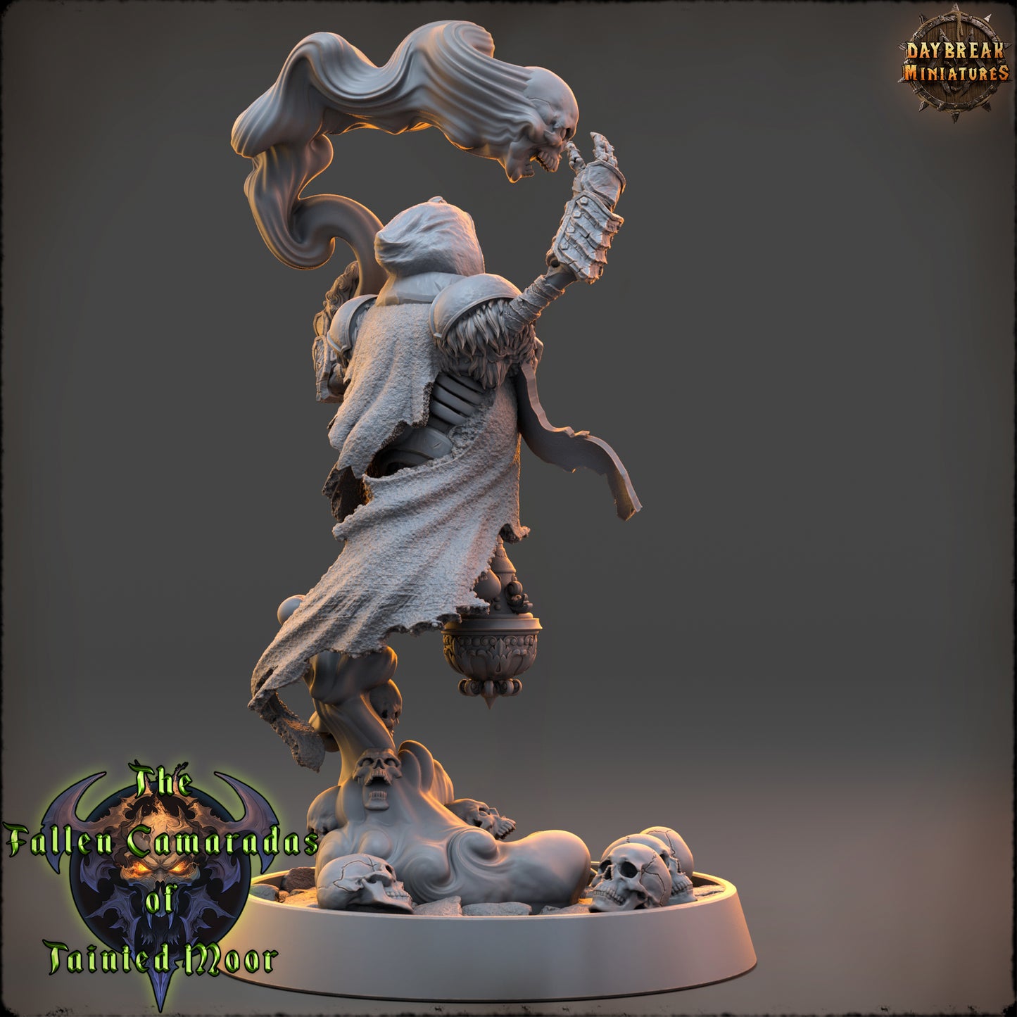 Undead Warlock Miniature | Darkcaster Malvenom