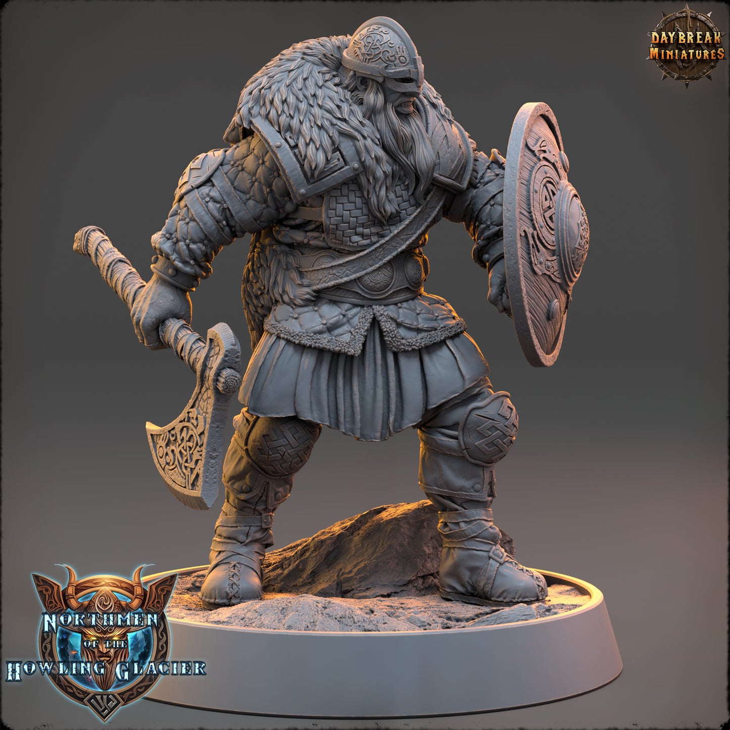 Viking Fighter Miniature | Einar Bloodaxe