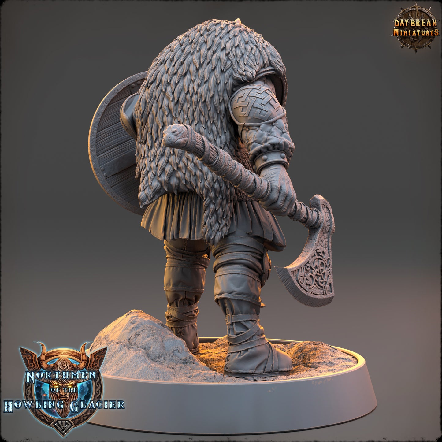 Viking Fighter Miniature | Einar Bloodaxe