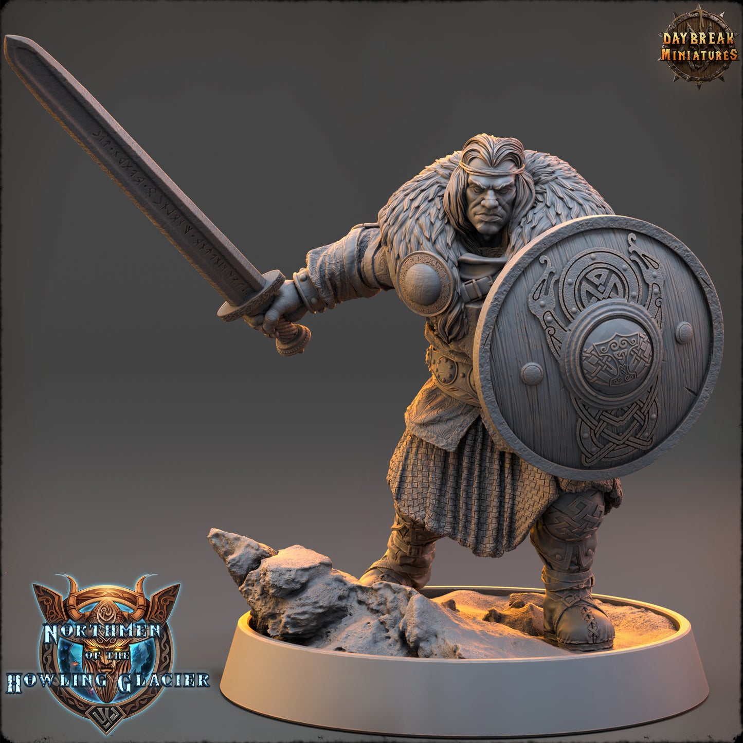 Viking Warrior Miniature | Garleif Ravenwing