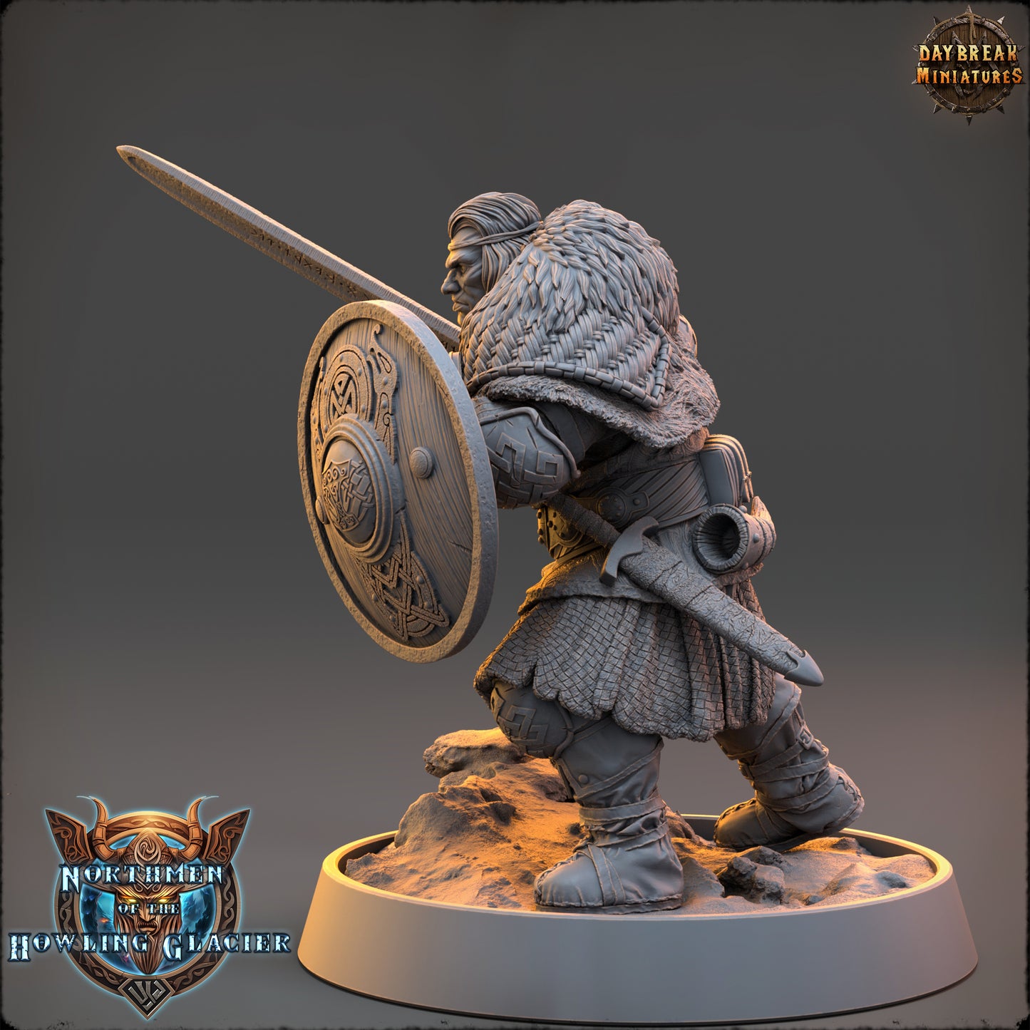 Viking Warrior Miniature | Garleif Ravenwing