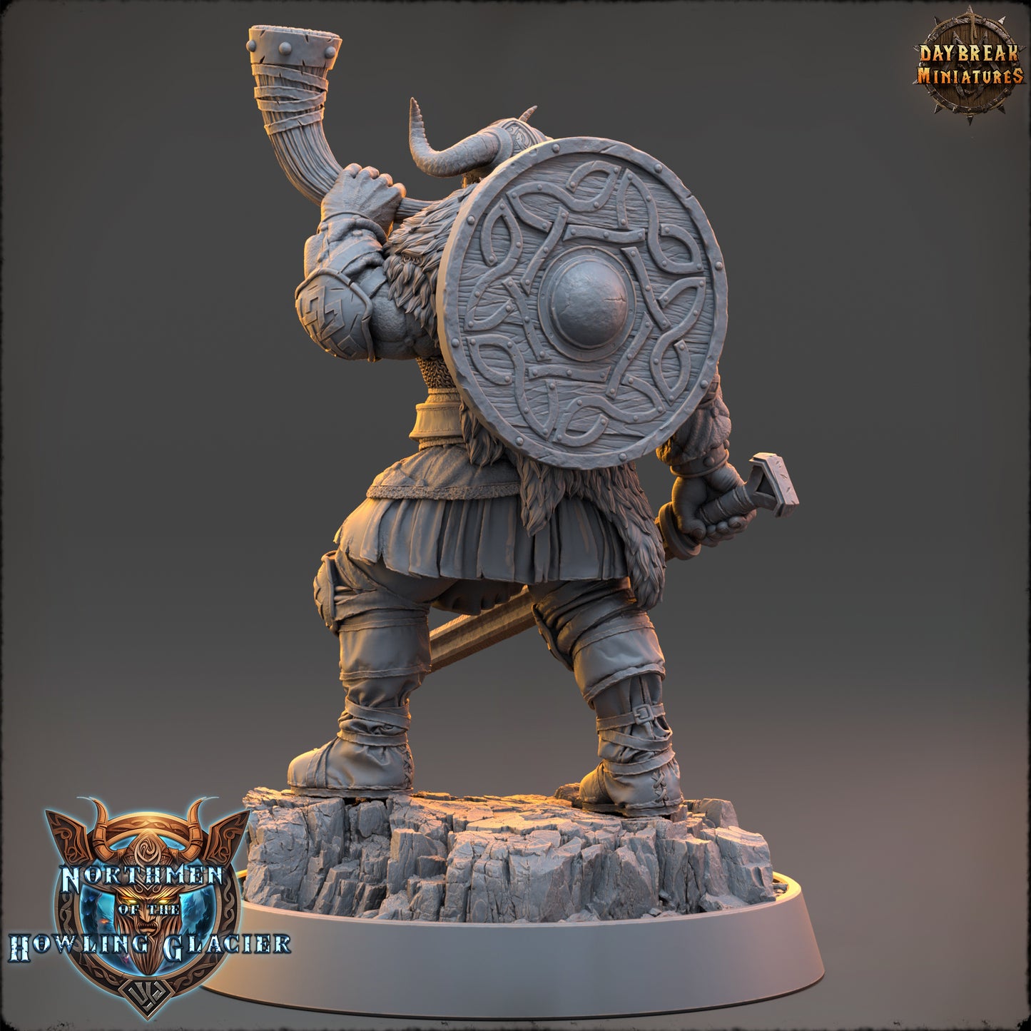 Viking Fighter Miniature | Harald Hornblower