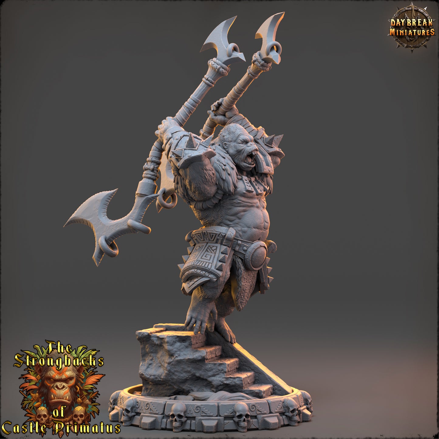 Ape Warrior Miniature | Kael Ithron