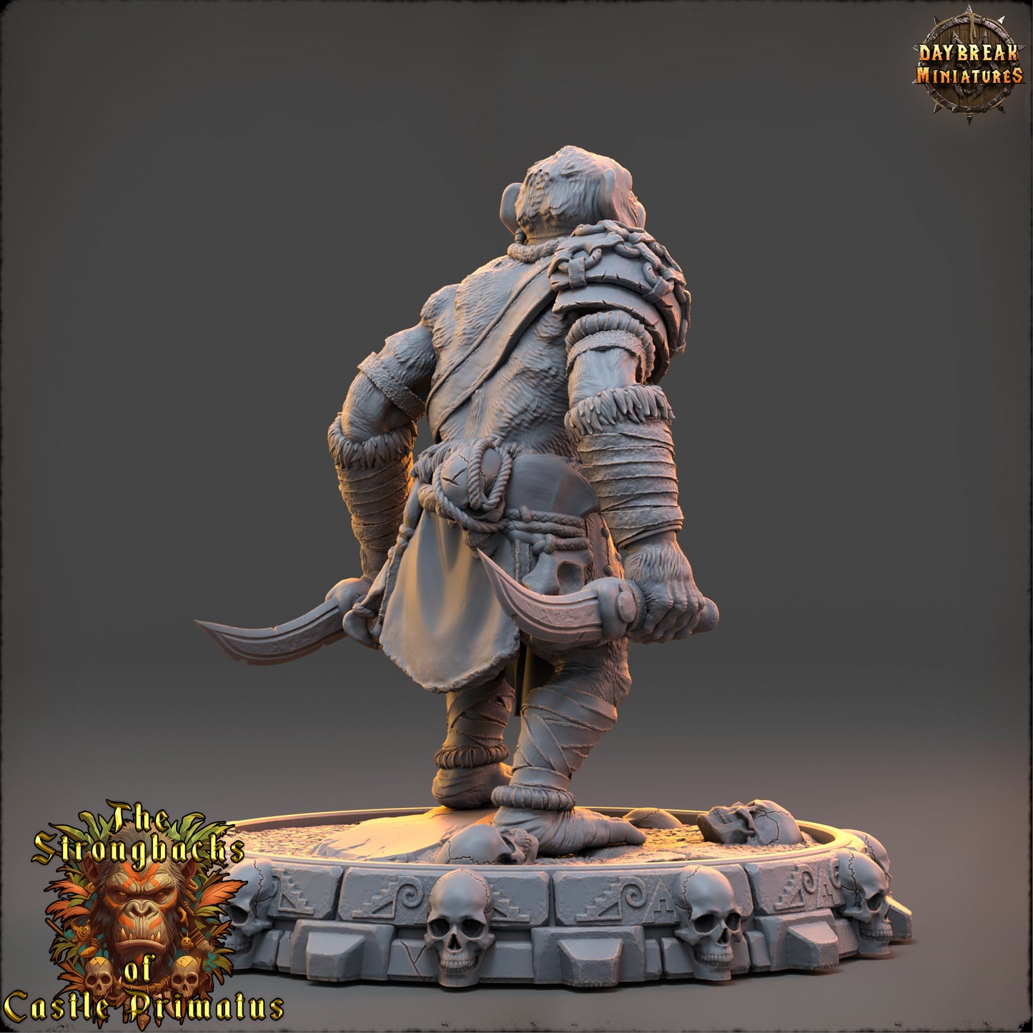 Ape Assassin Miniature | Mogar Stonemir