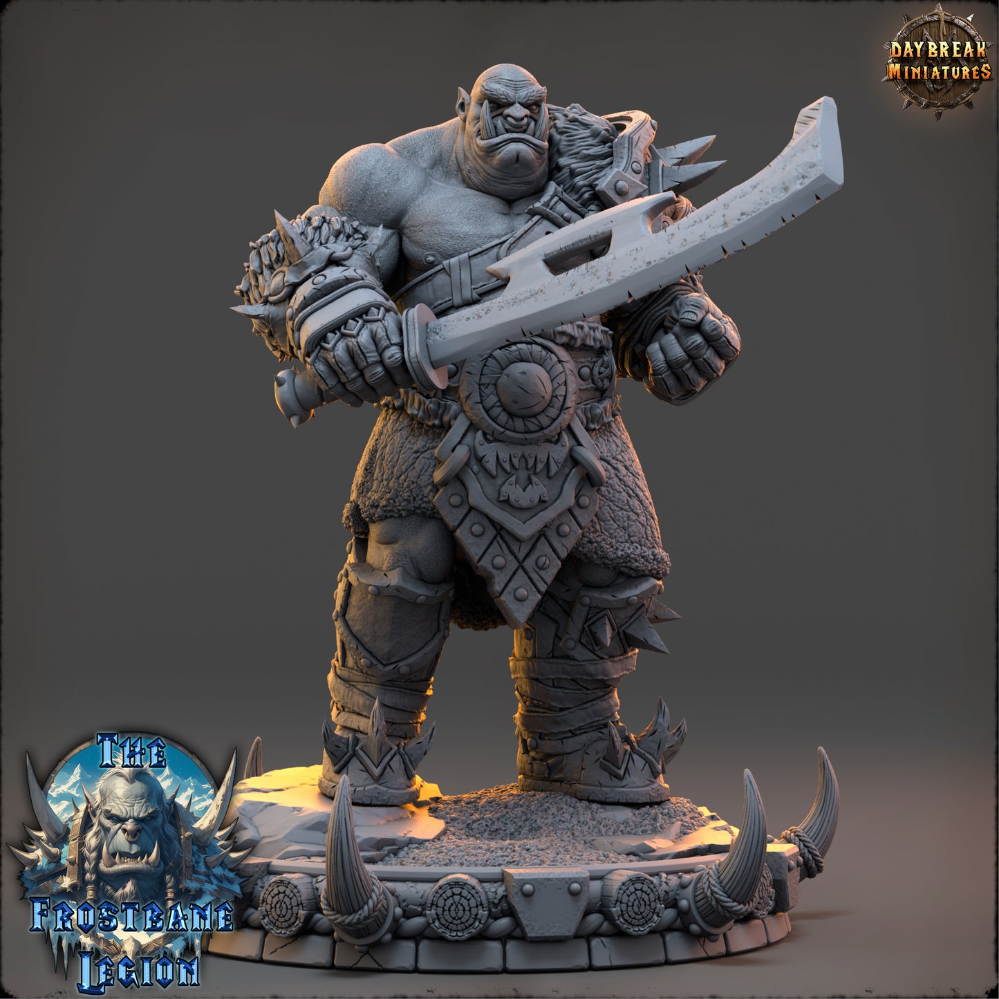 Orc Guardian Miniature | Mournak Ironblood