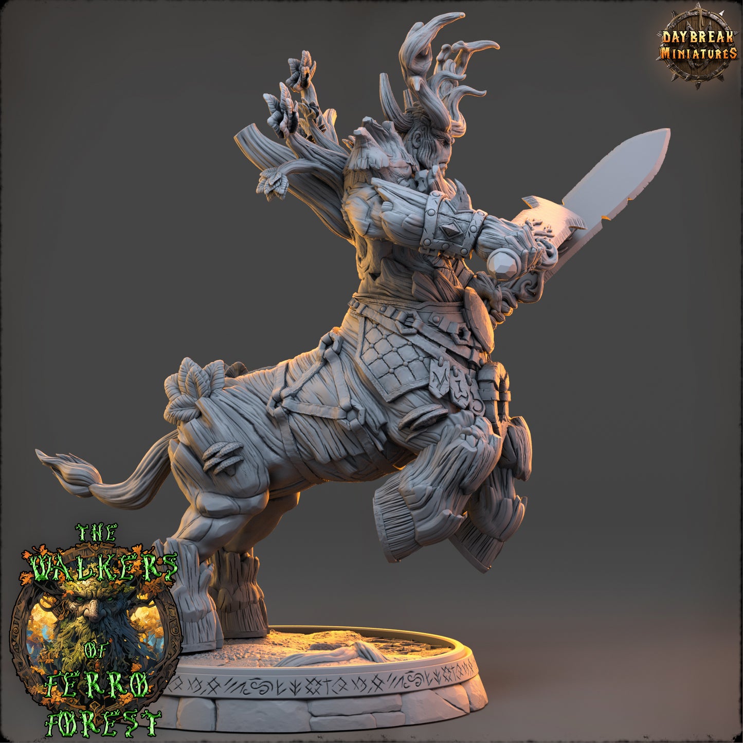 Forest Walker Rogue Miniature | Ritter Iskren Vorynth