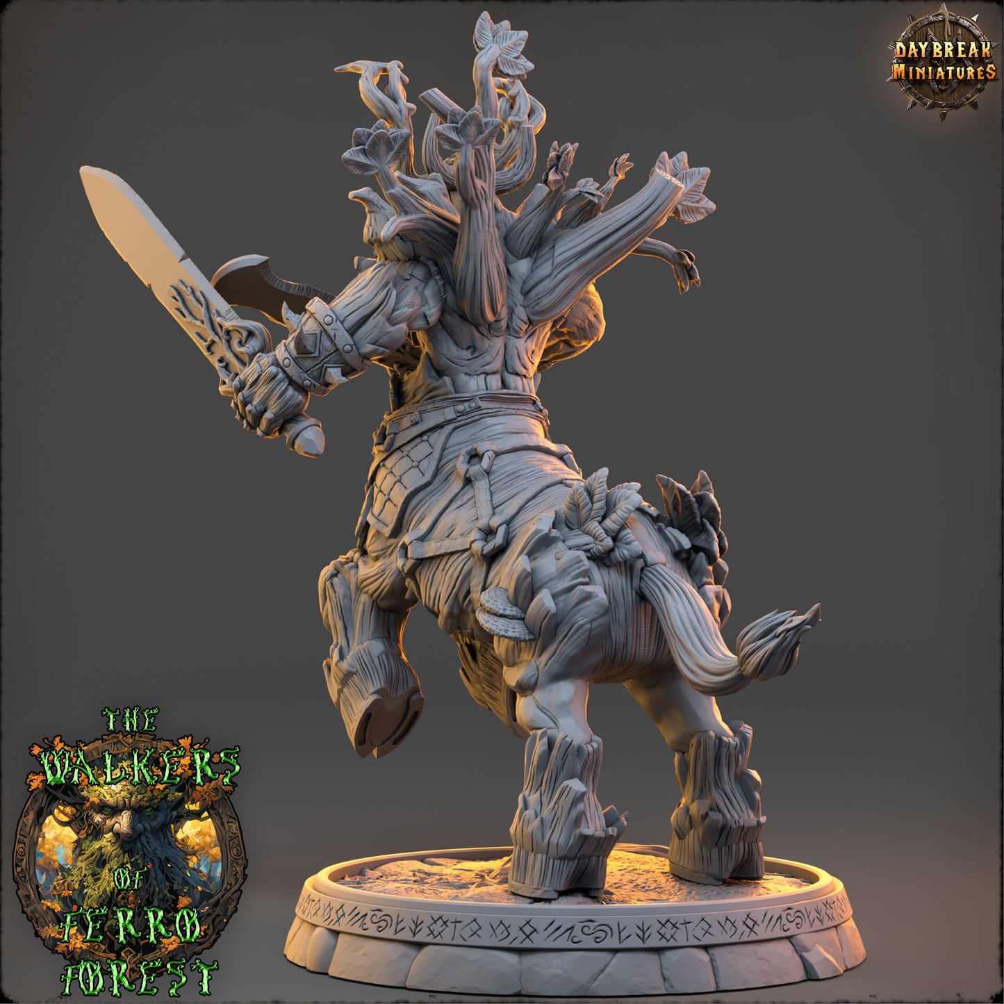 Forest Walker Rogue Miniature | Ritter Iskren Vorynth