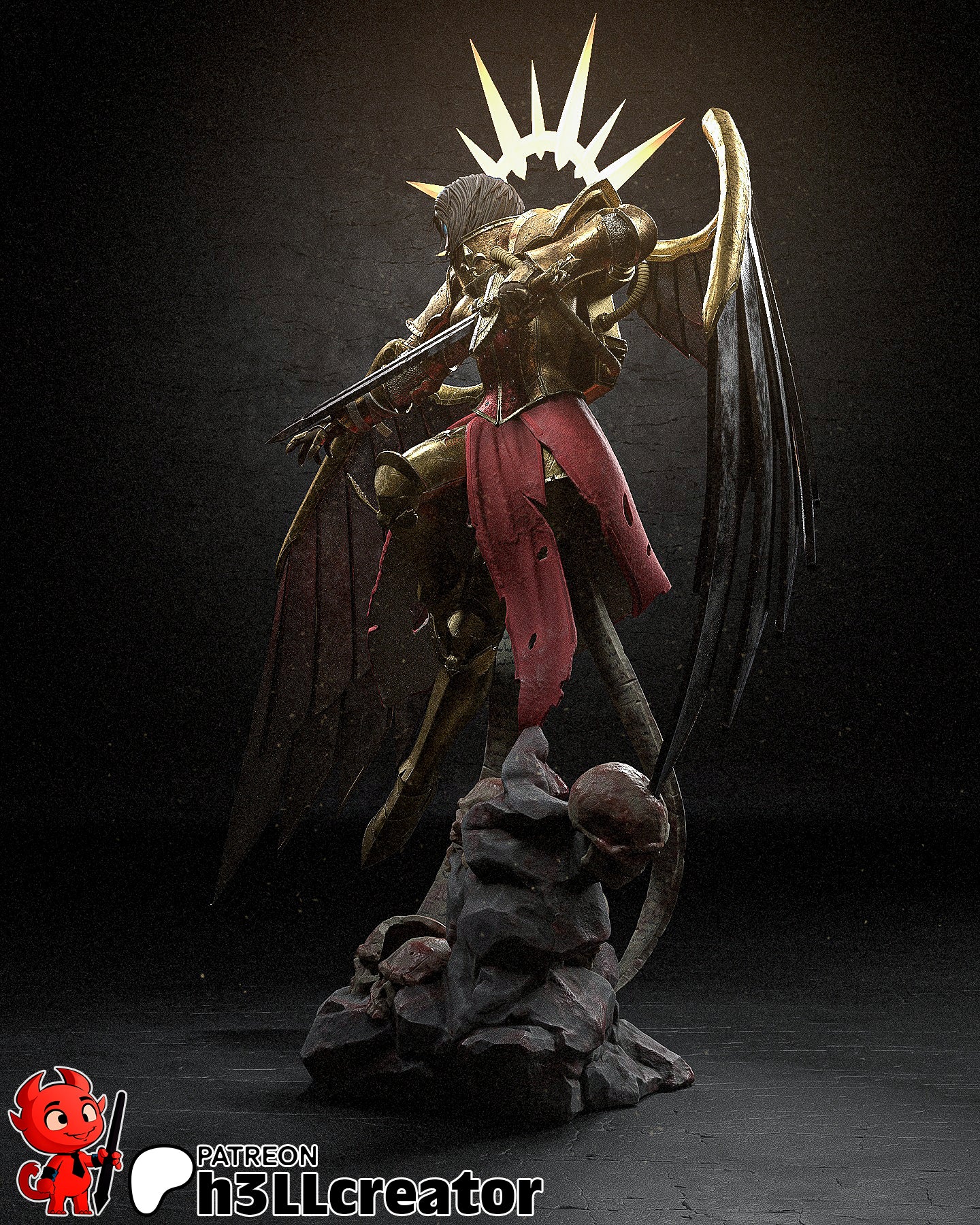 Saint Celestine Figure