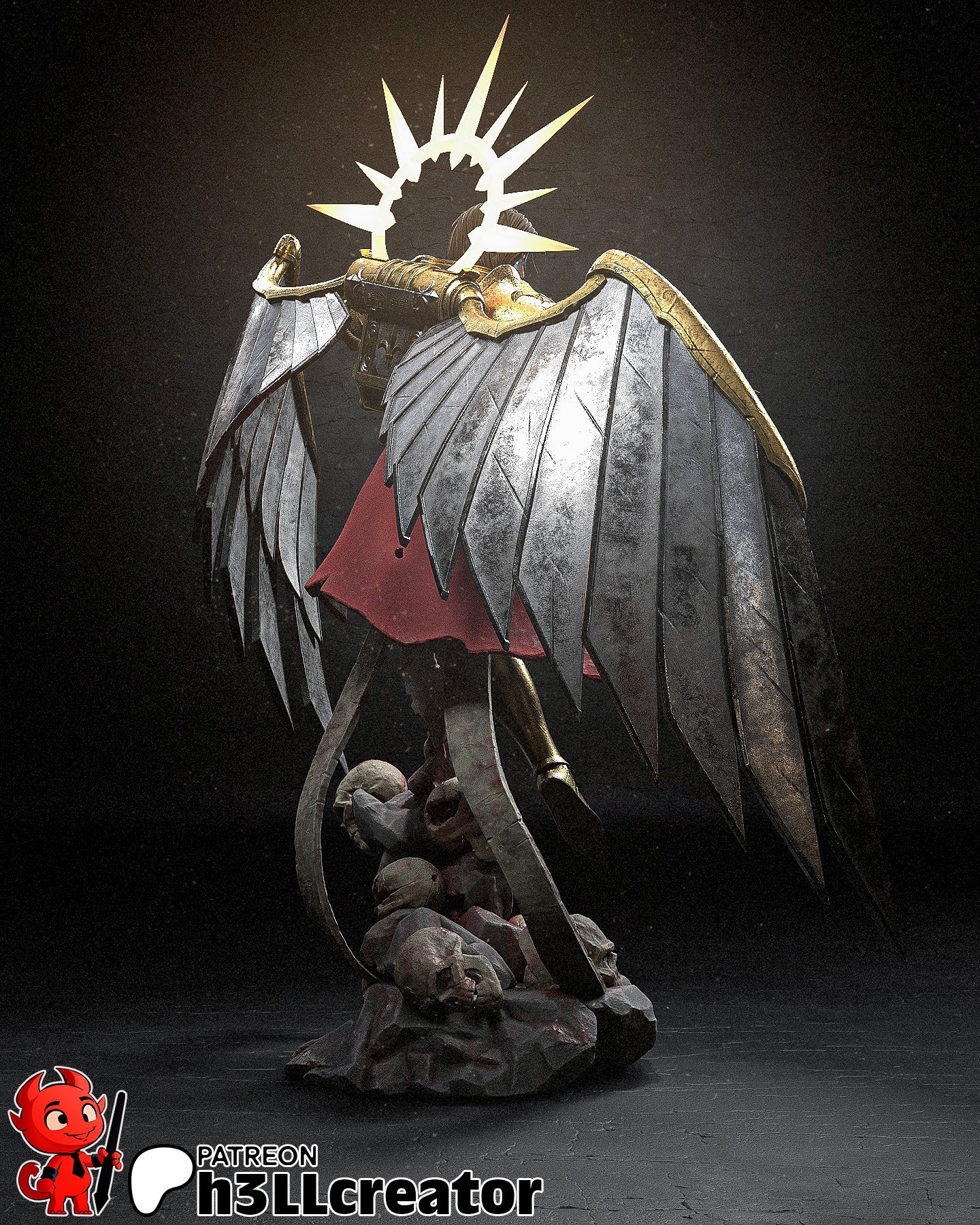 Saint Celestine Figure