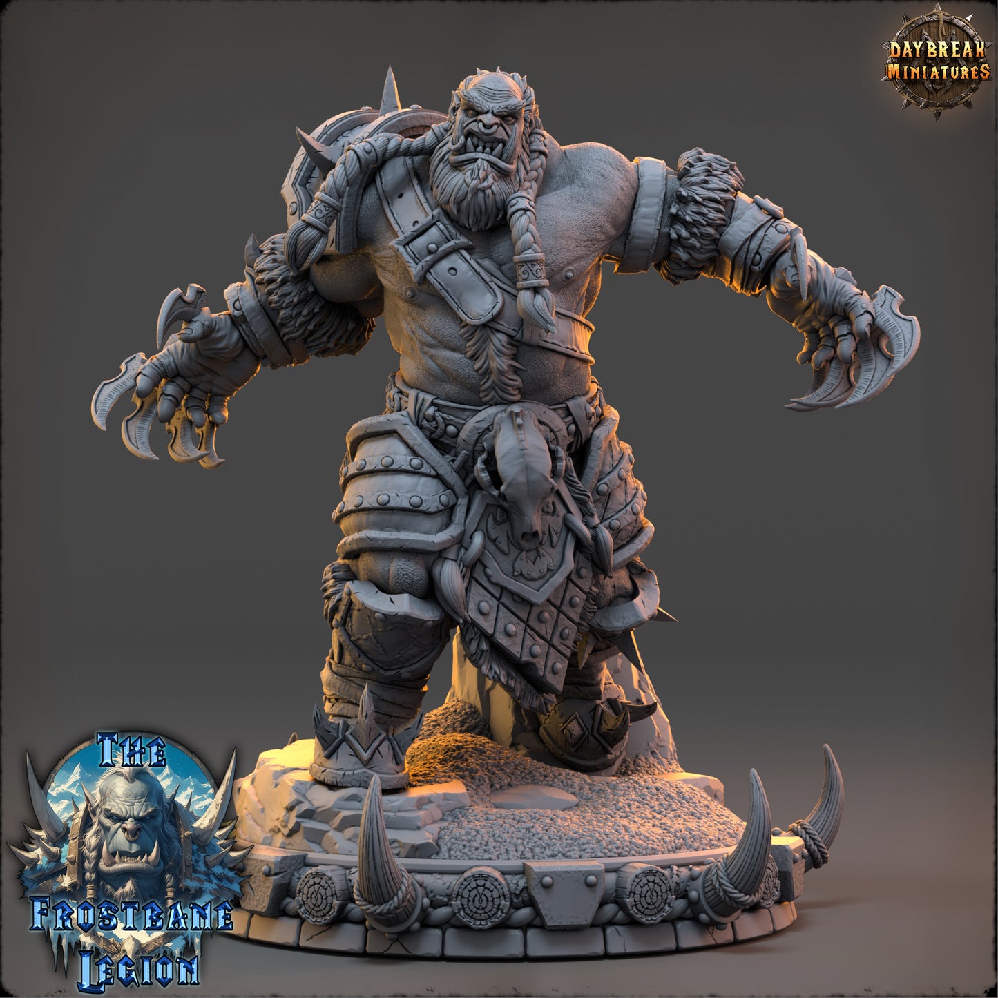 Orc Rogue Miniature | Skalgrim the Unyielding