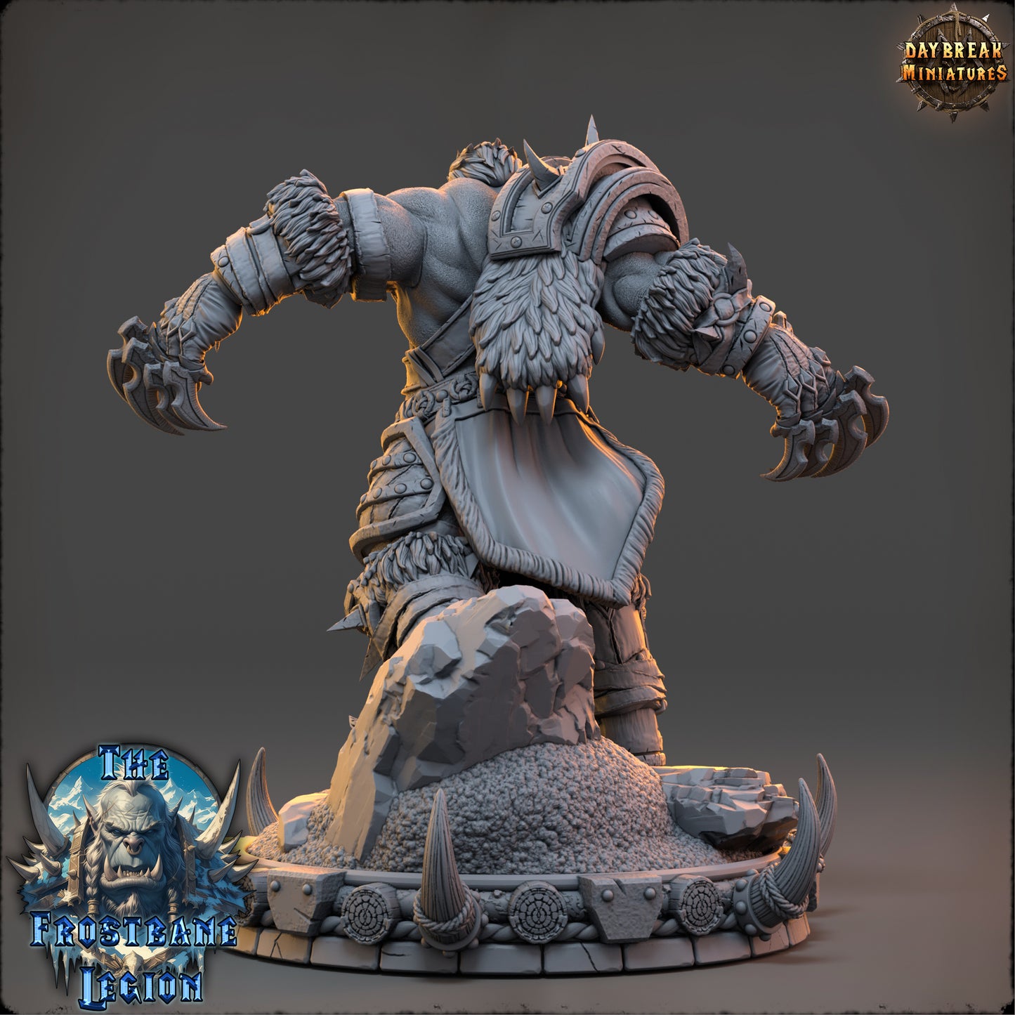 Orc Rogue Miniature | Skalgrim the Unyielding