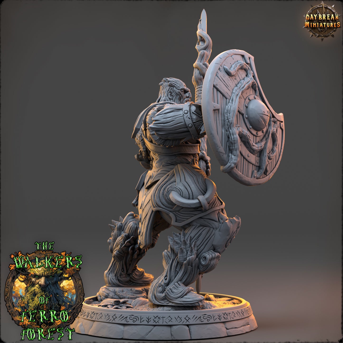Forest Walker Cleric Miniature | Sover Ilthwyn