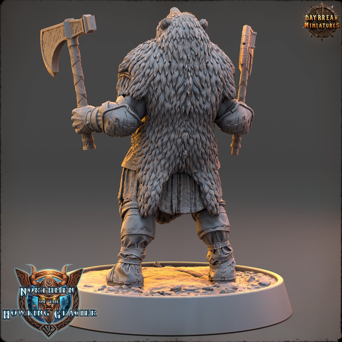 Viking Warrior Miniature | Thorfinn Black