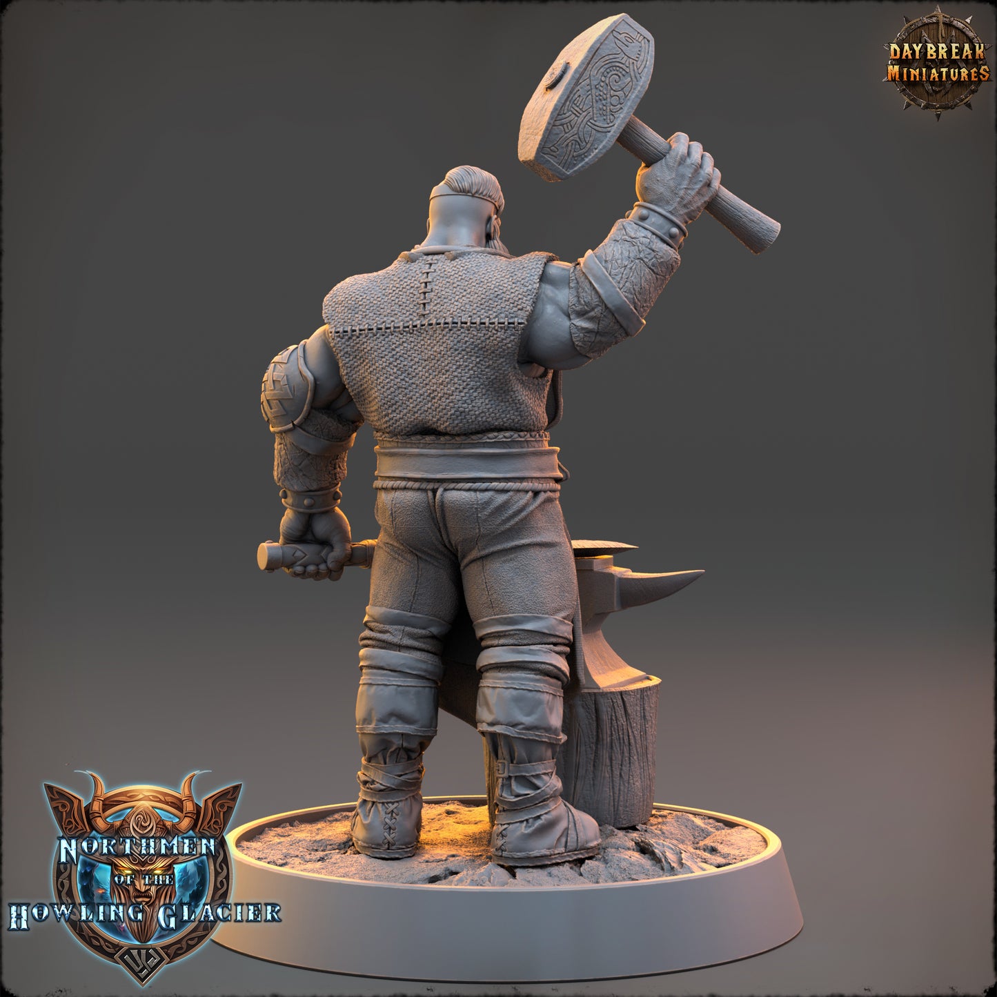 Viking Smith Miniature | Varg Firebrand