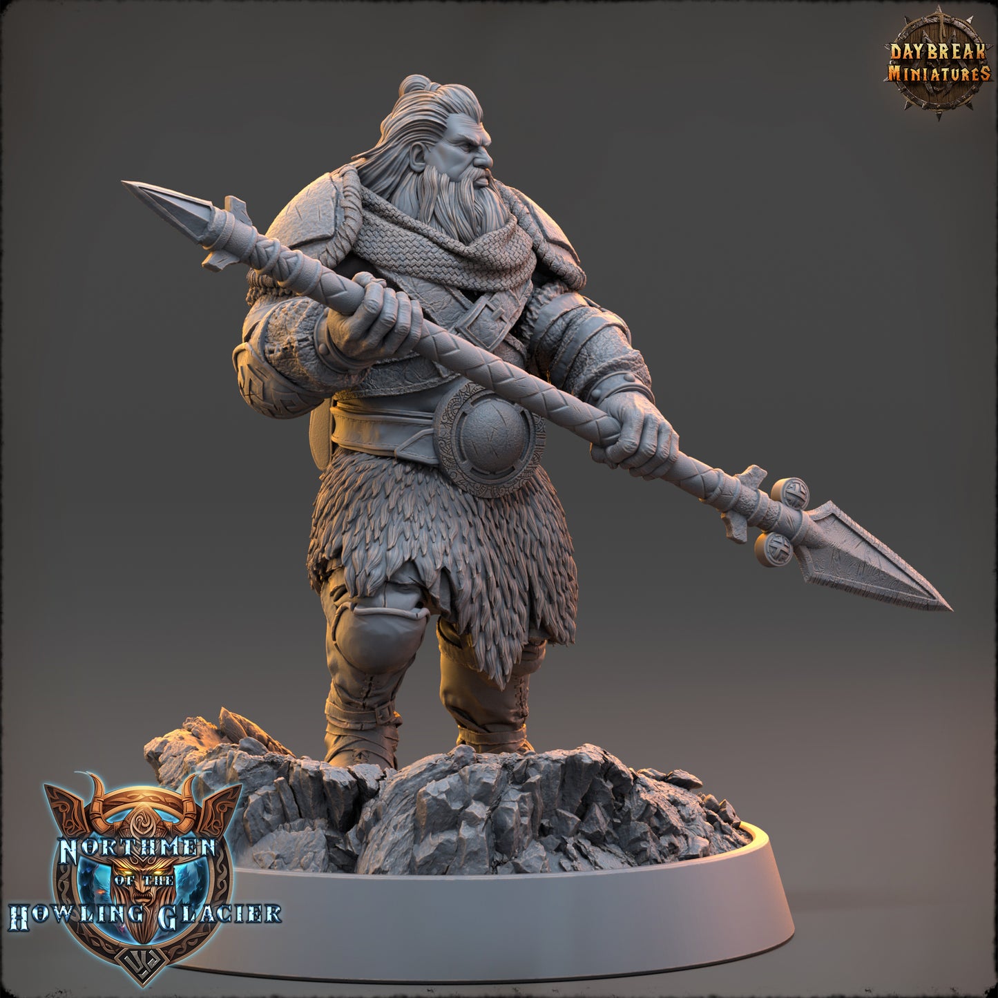 Viking Fighter Miniature | Vidar Paleface