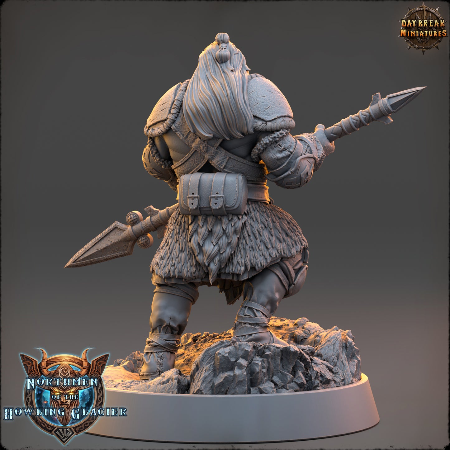 Viking Fighter Miniature | Vidar Paleface