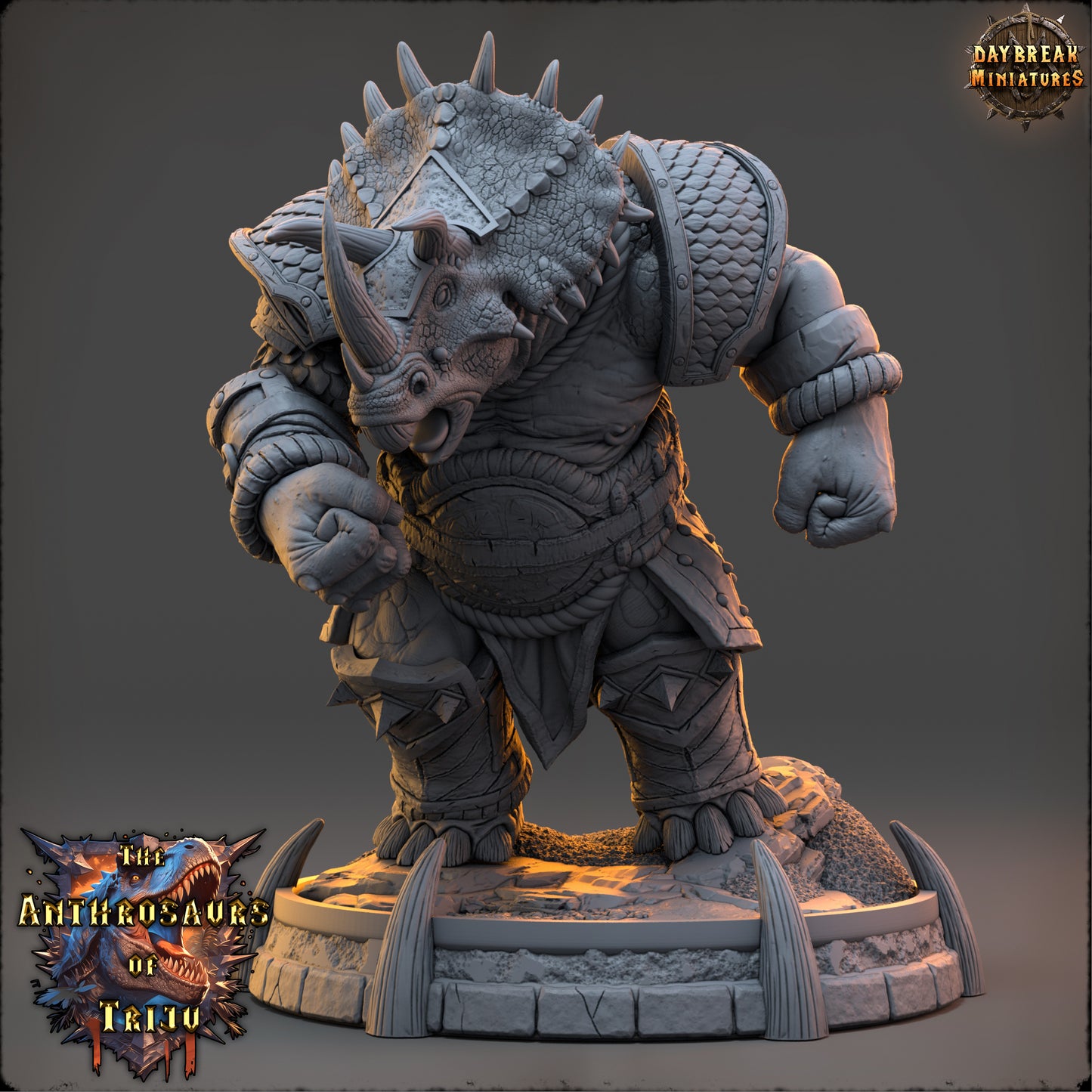 Anthrosaur Brute Miniature | Zuund Freke