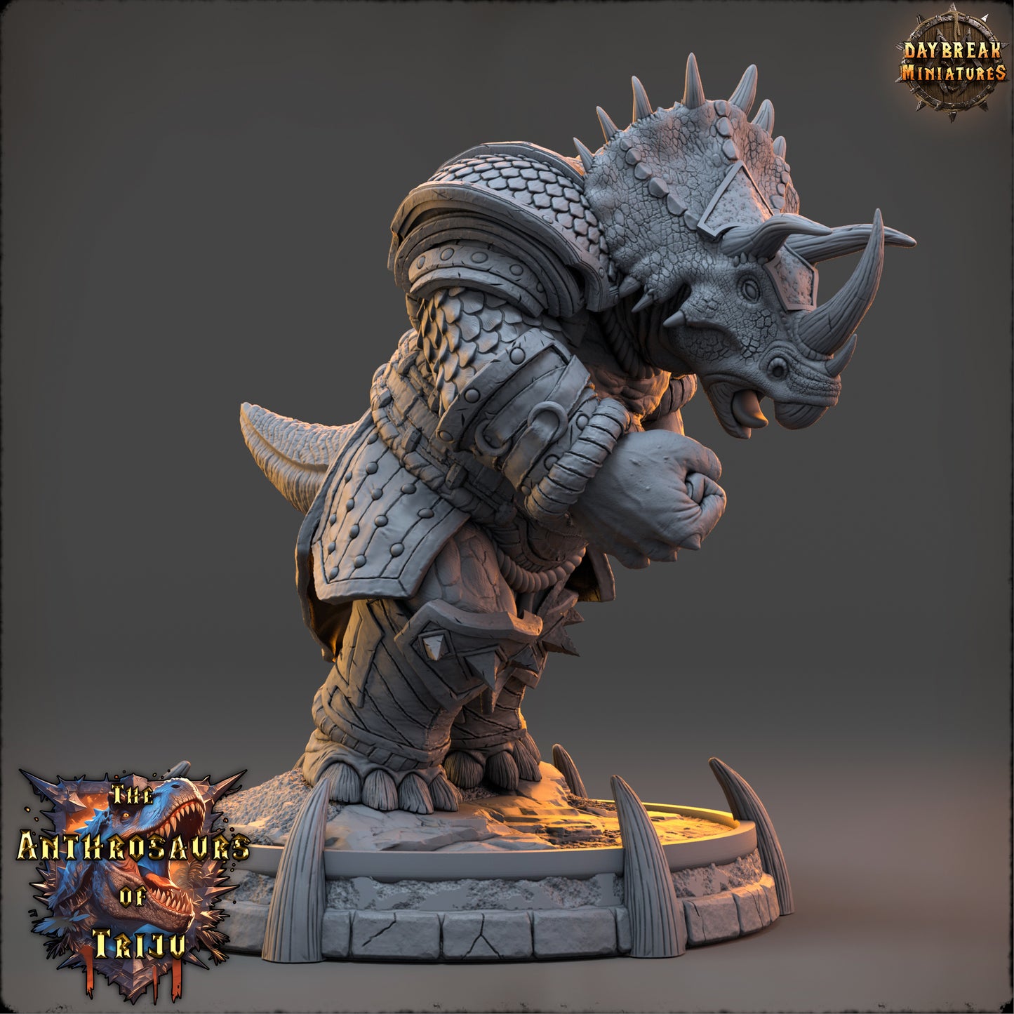 Anthrosaur Brute Miniature | Zuund Freke