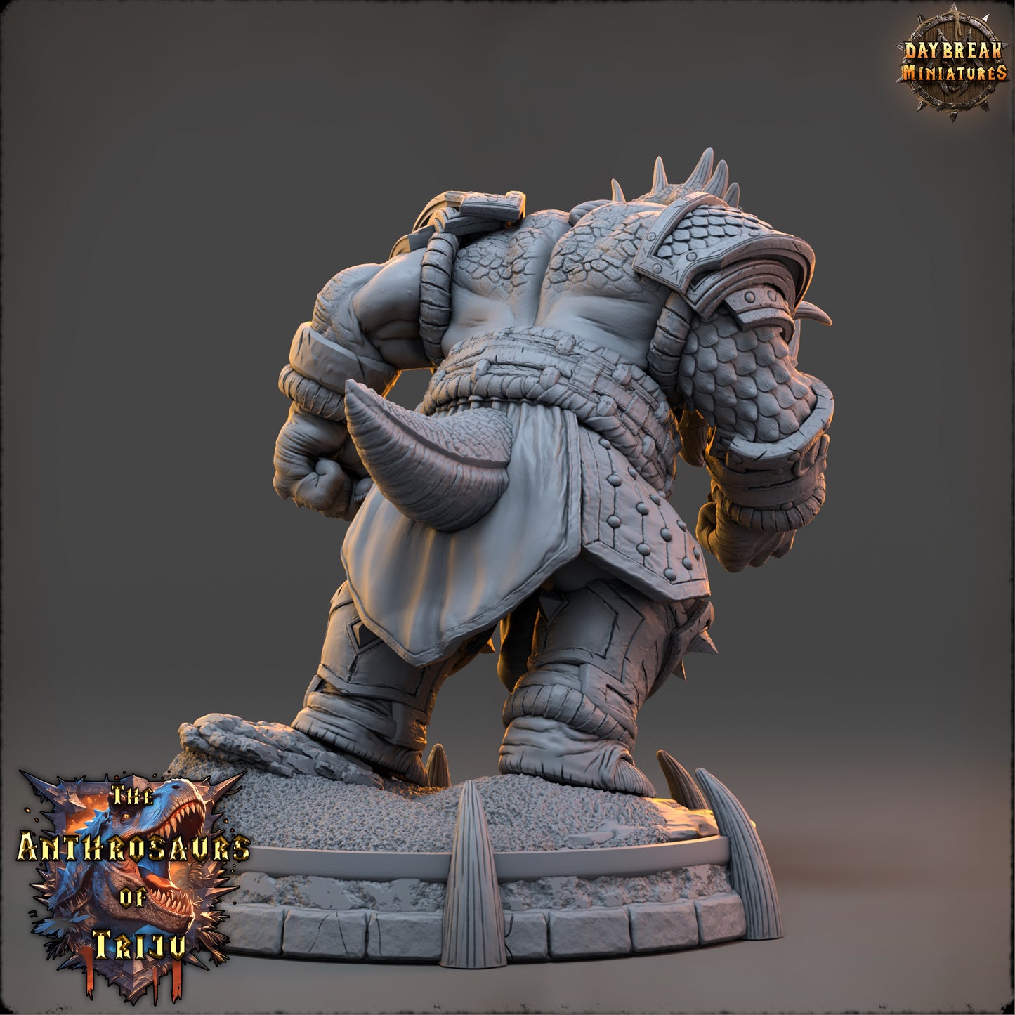 Anthrosaur Brute Miniature | Zuund Freke
