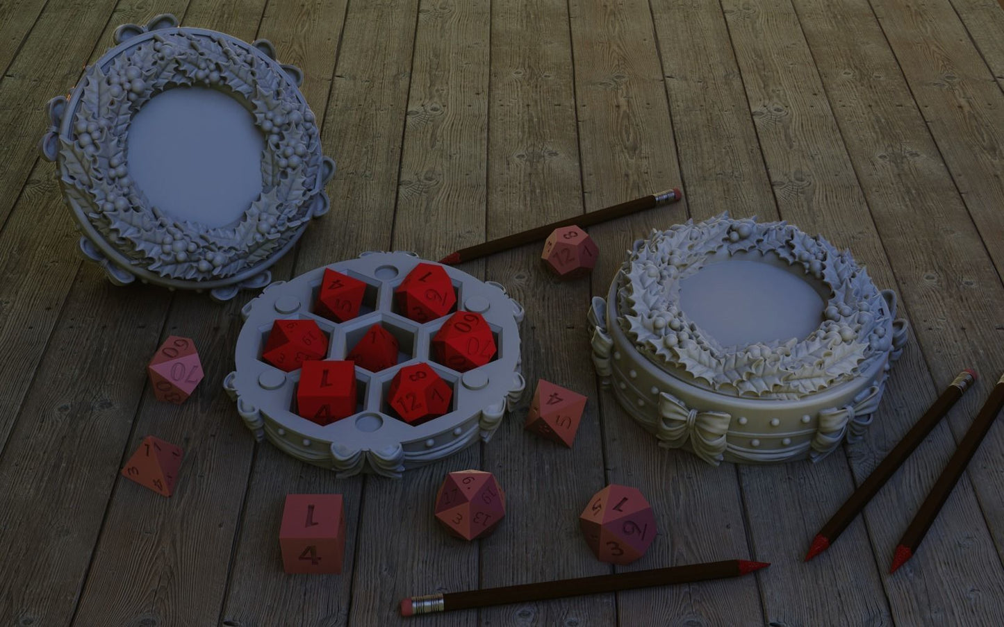 Christmas Dice Holder