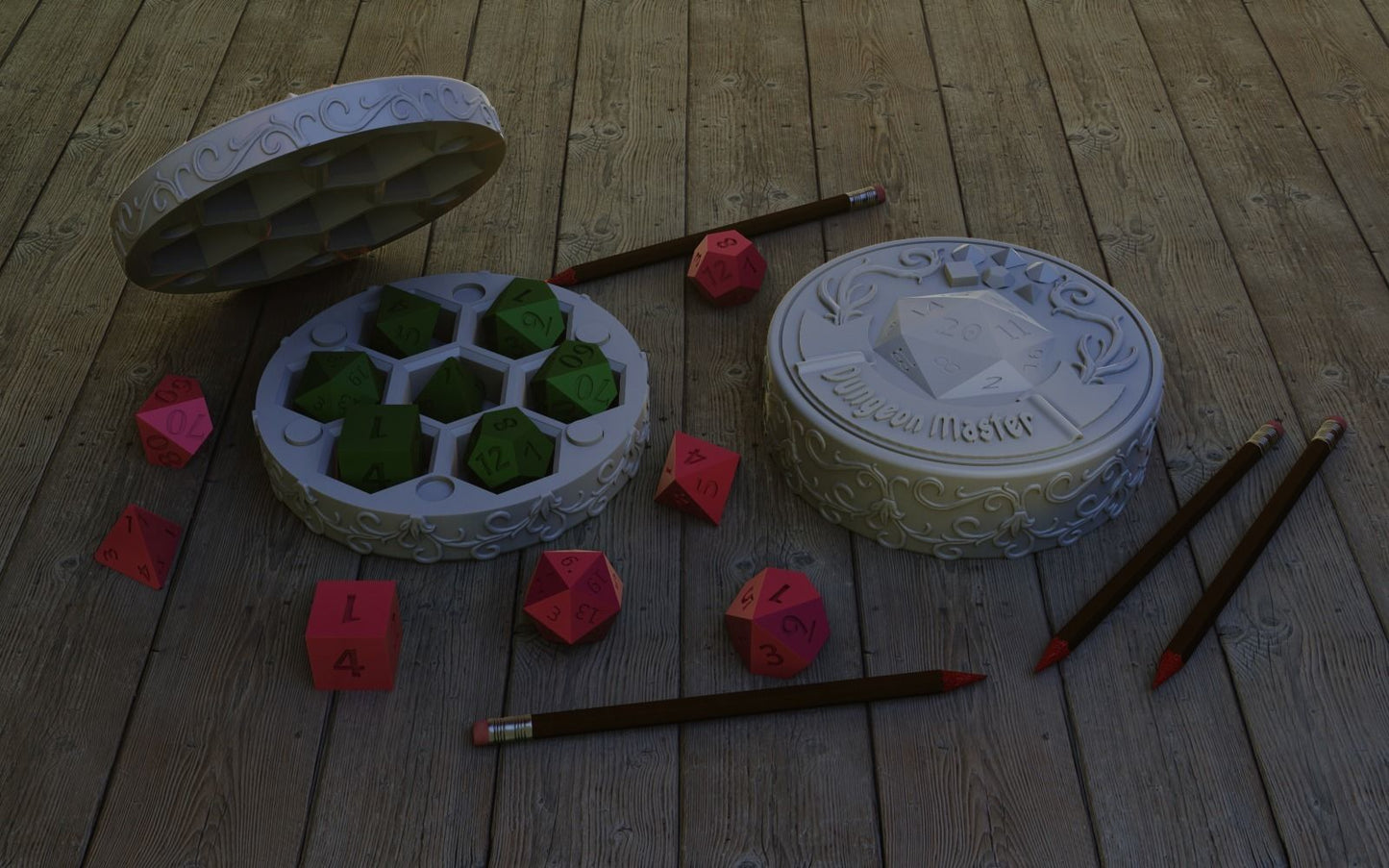 Dungeon Master Dice Holder