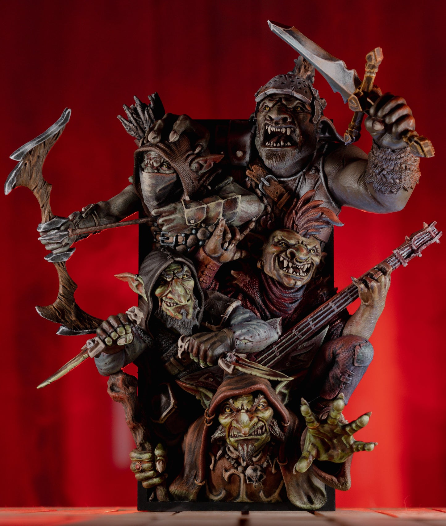 Goblin Party Book Nook