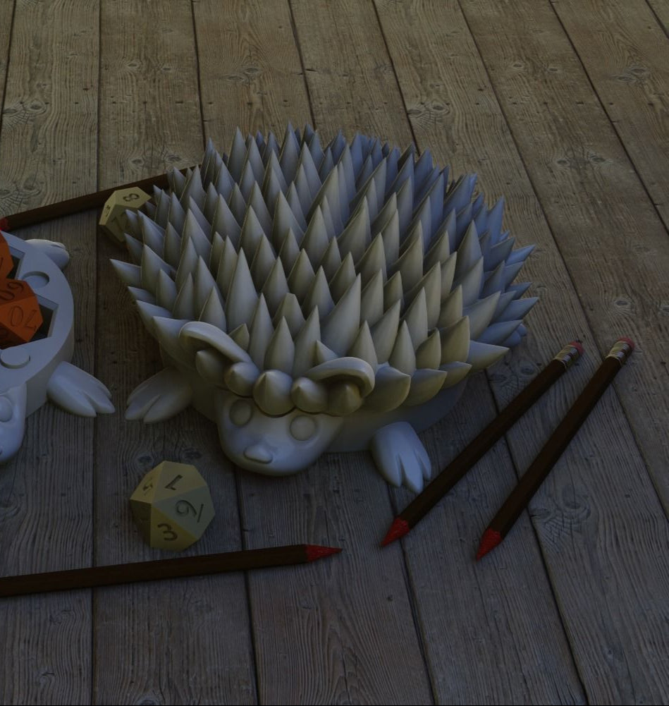 Hedgehog Dice Holder