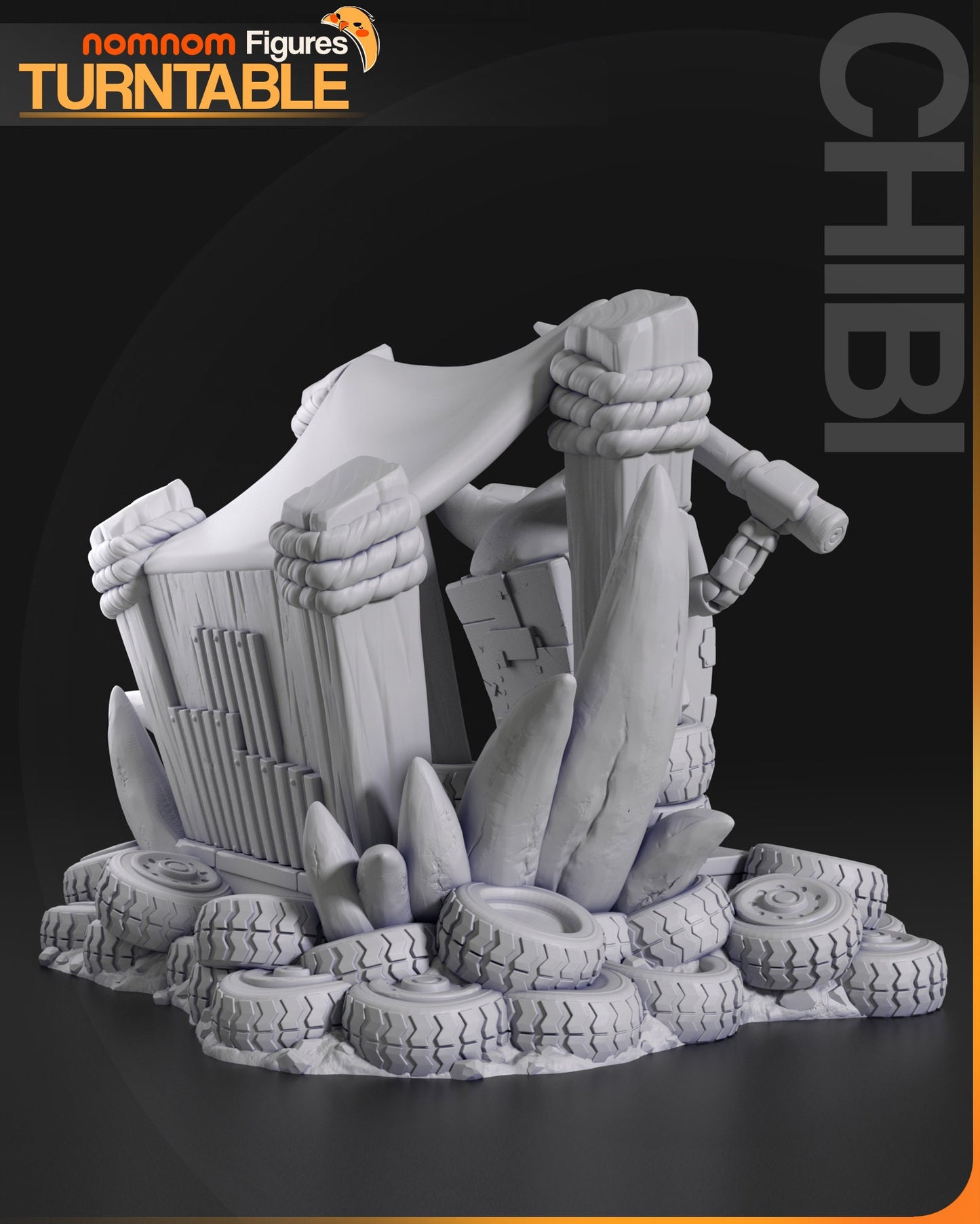 Chibi Claptrap Figure