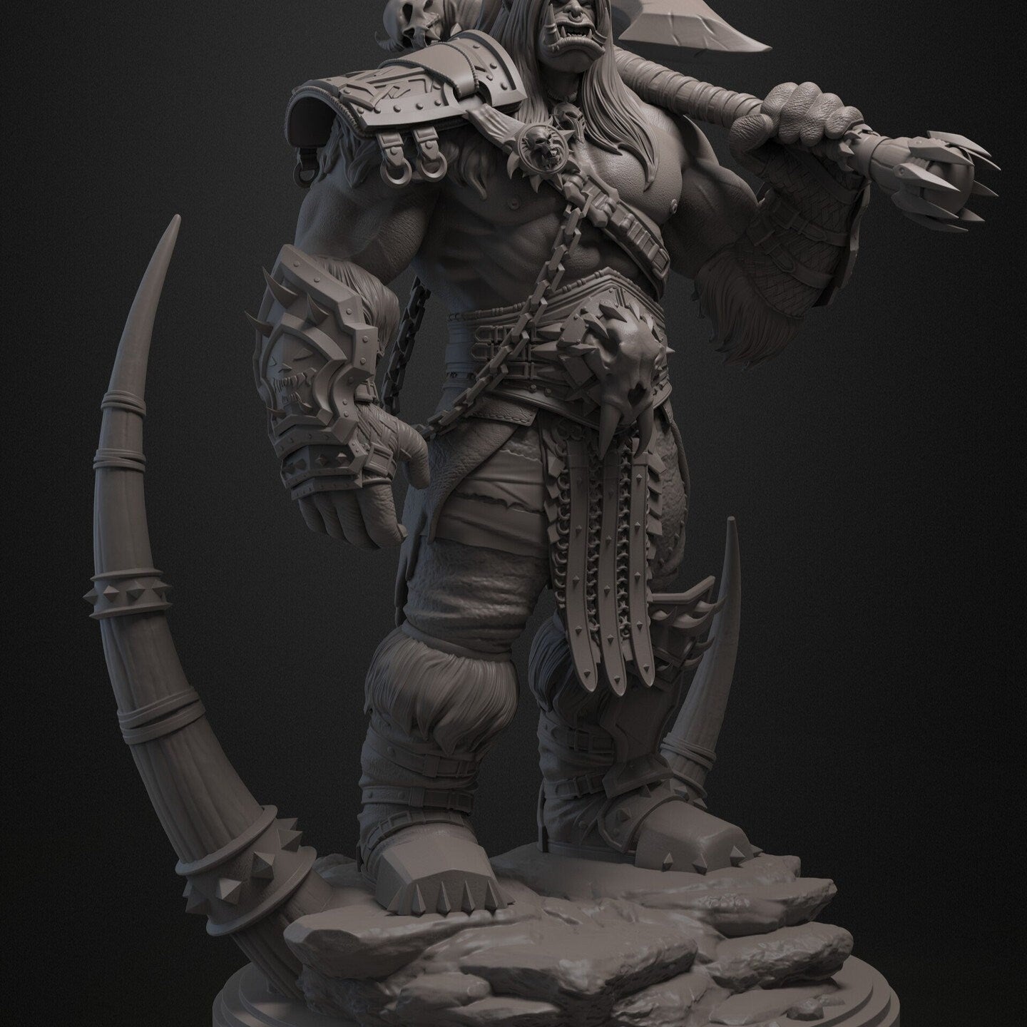 Grommash Hellscream Figure