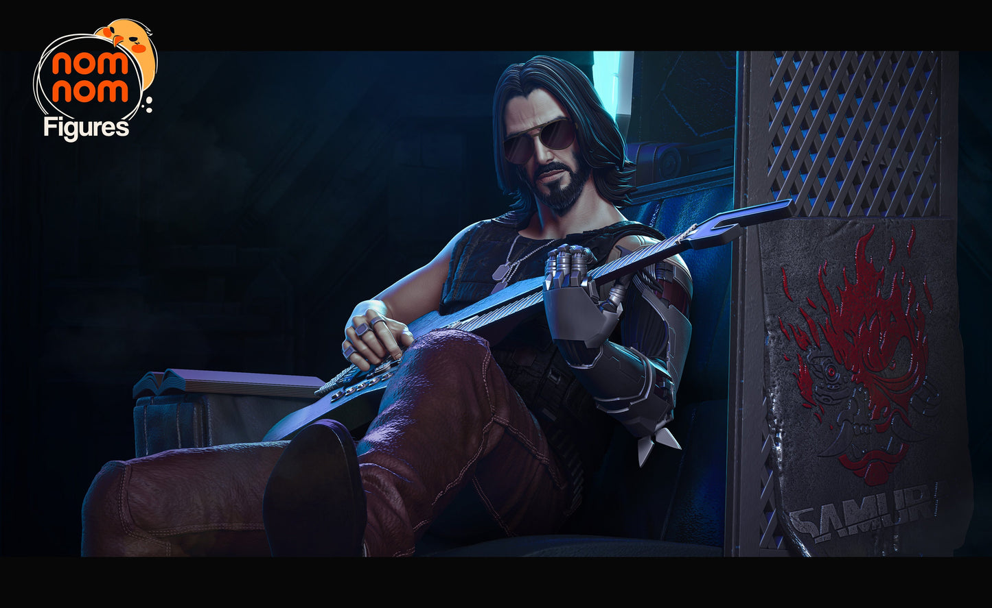 Johnny Silverhand Bust