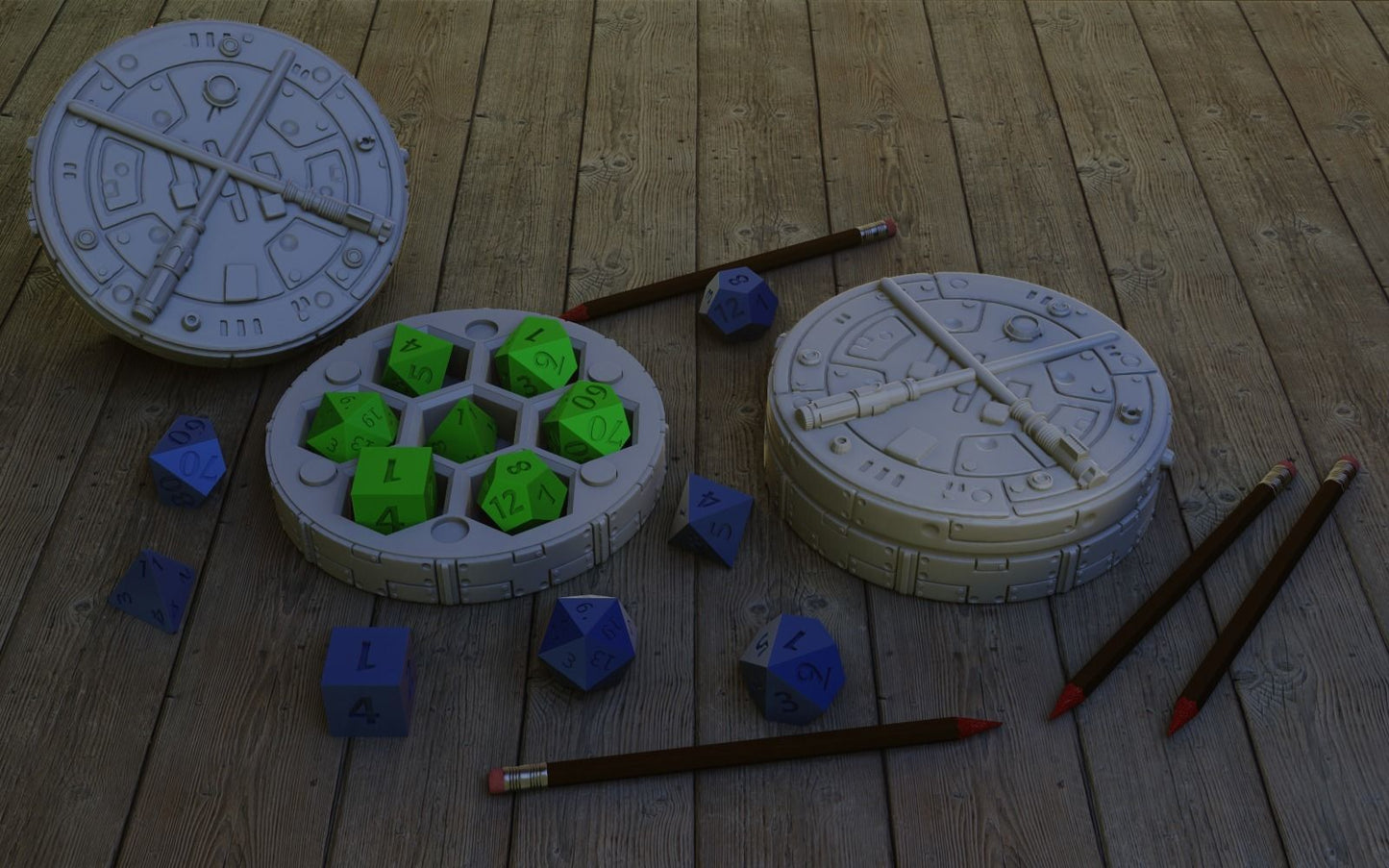 Lightsaber Dice Holder