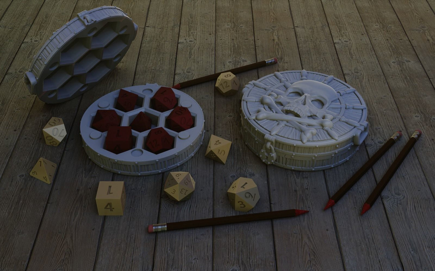 Pirate Dice Holder