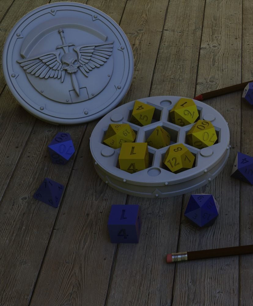 Space Knights Dice Holder