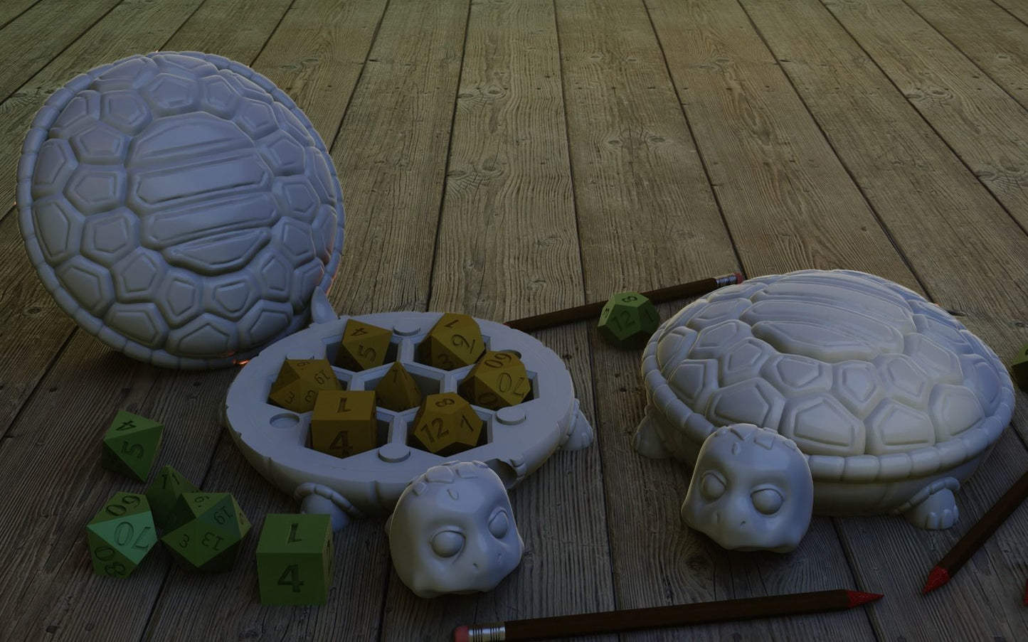 Tortoise Dice Holder