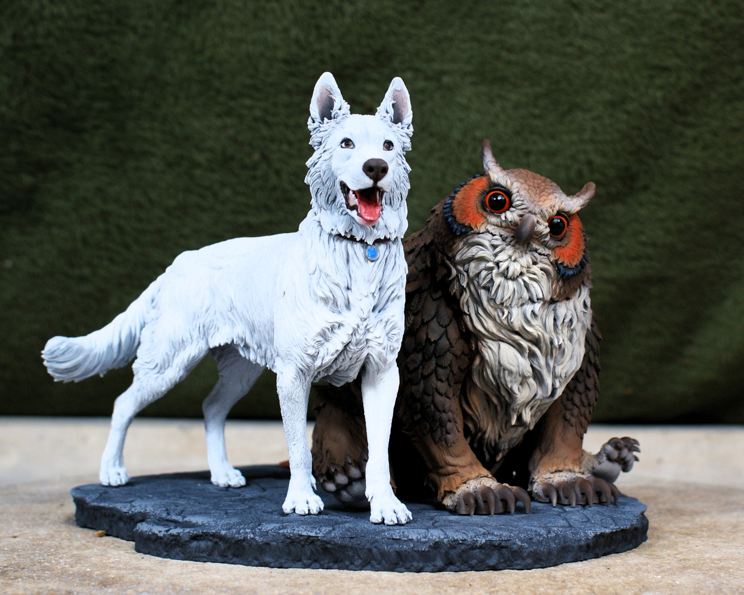 Scratch and Owlbear Cub Figure