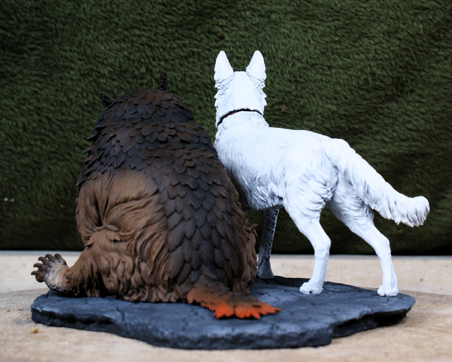 Scratch and Owlbear Cub Figure
