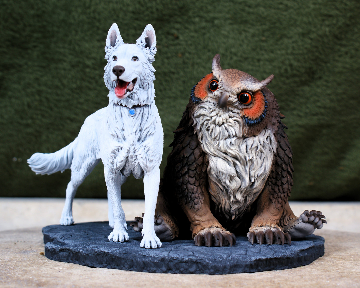 Scratch and Owlbear Cub Figure