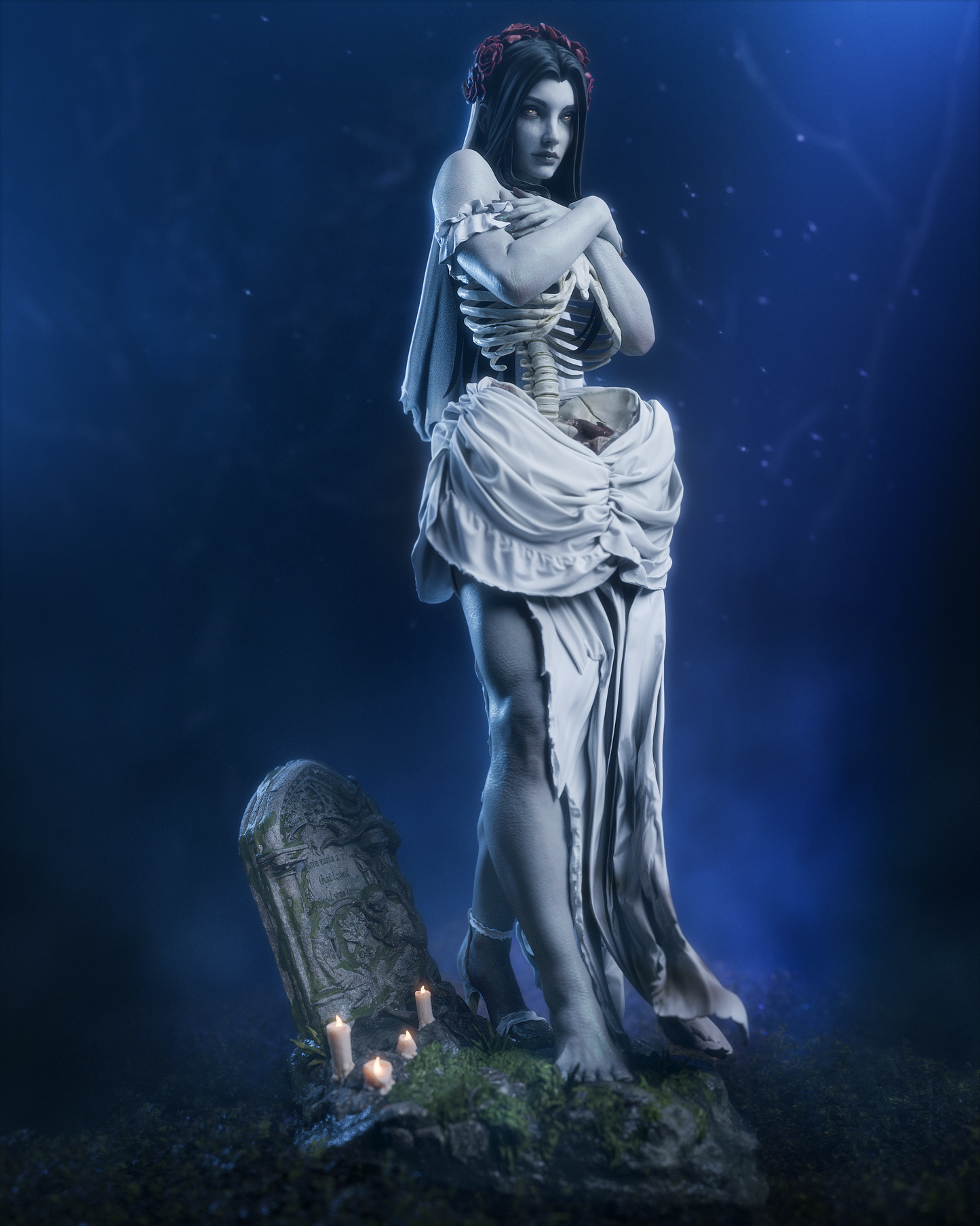 Undead Bride Figure