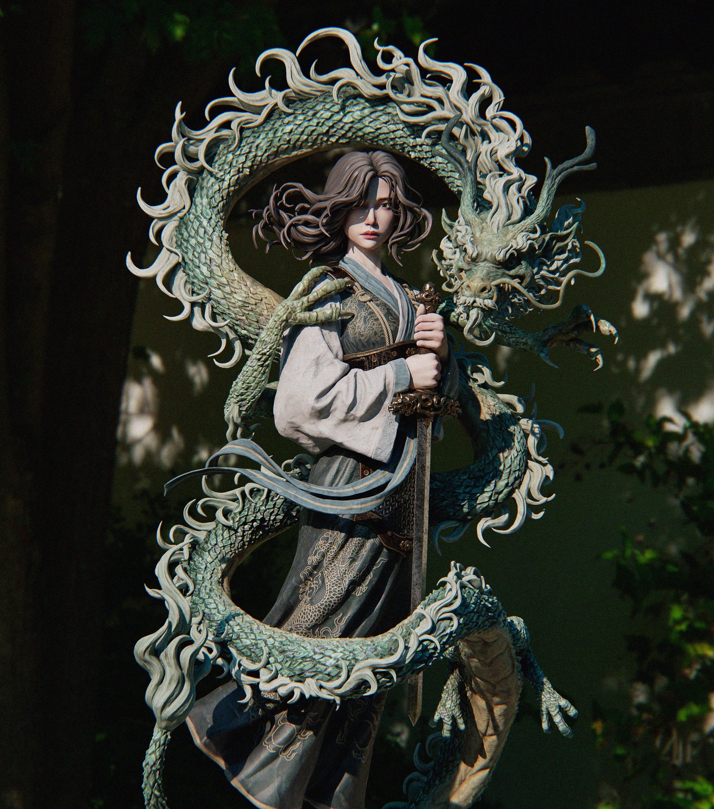 Chinese Warrior Figure