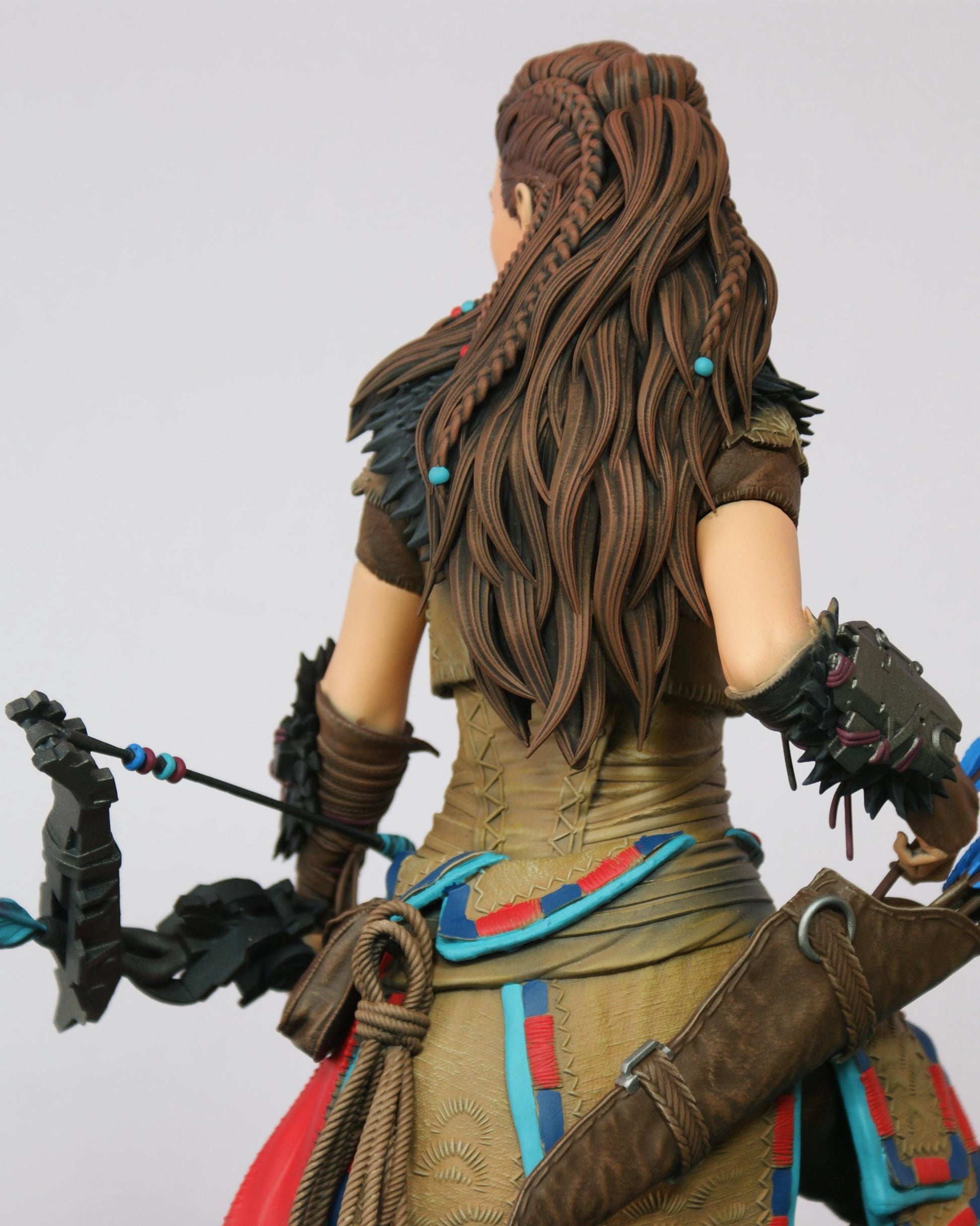 Aloy Statue 3D Printed | Gift For Gamer | Handmade Gift | Resin Figure | Hand Painted __etsy:7624965126
