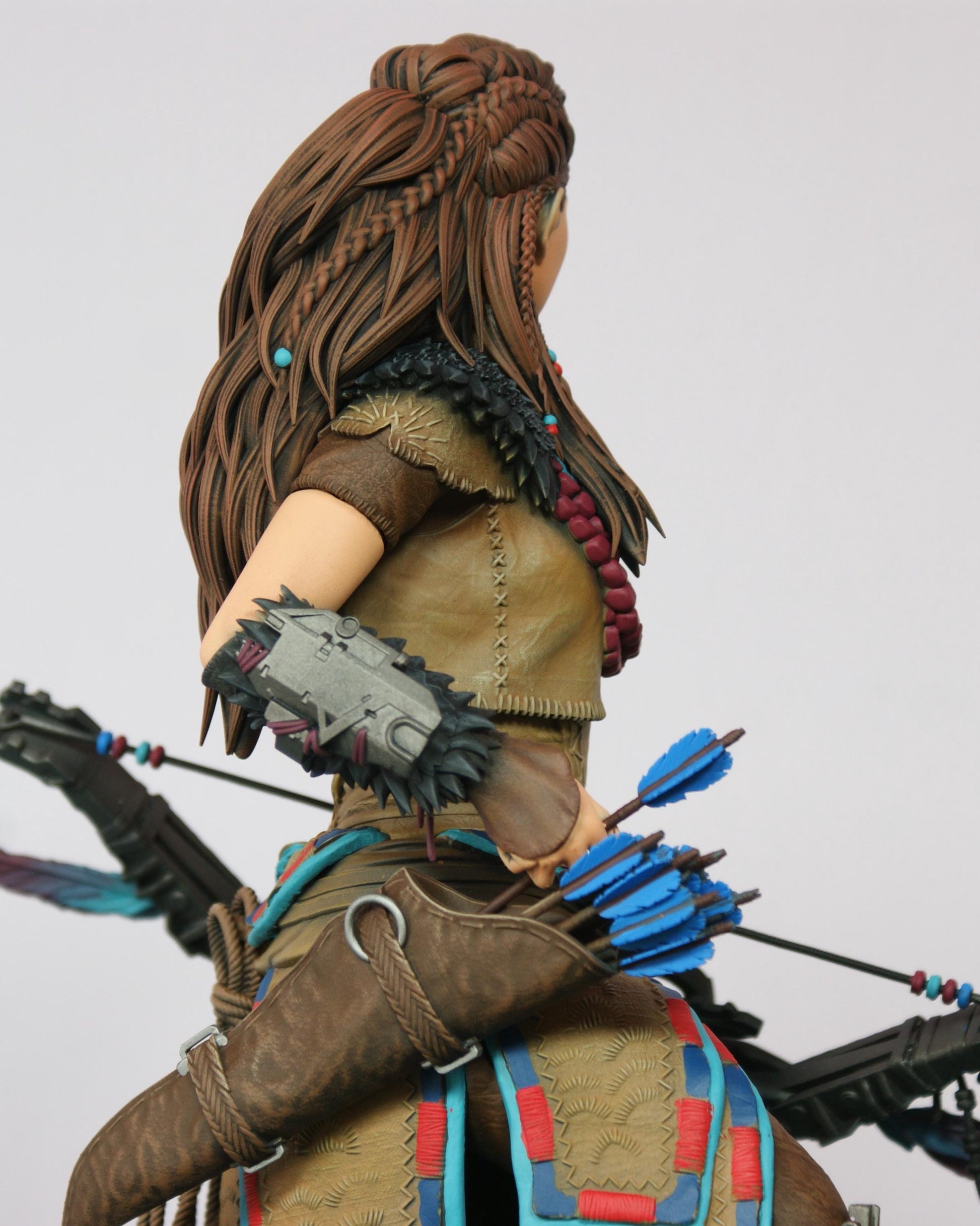 Aloy Statue 3D Printed | Gift For Gamer | Handmade Gift | Resin Figure | Hand Painted __etsy:7624965122