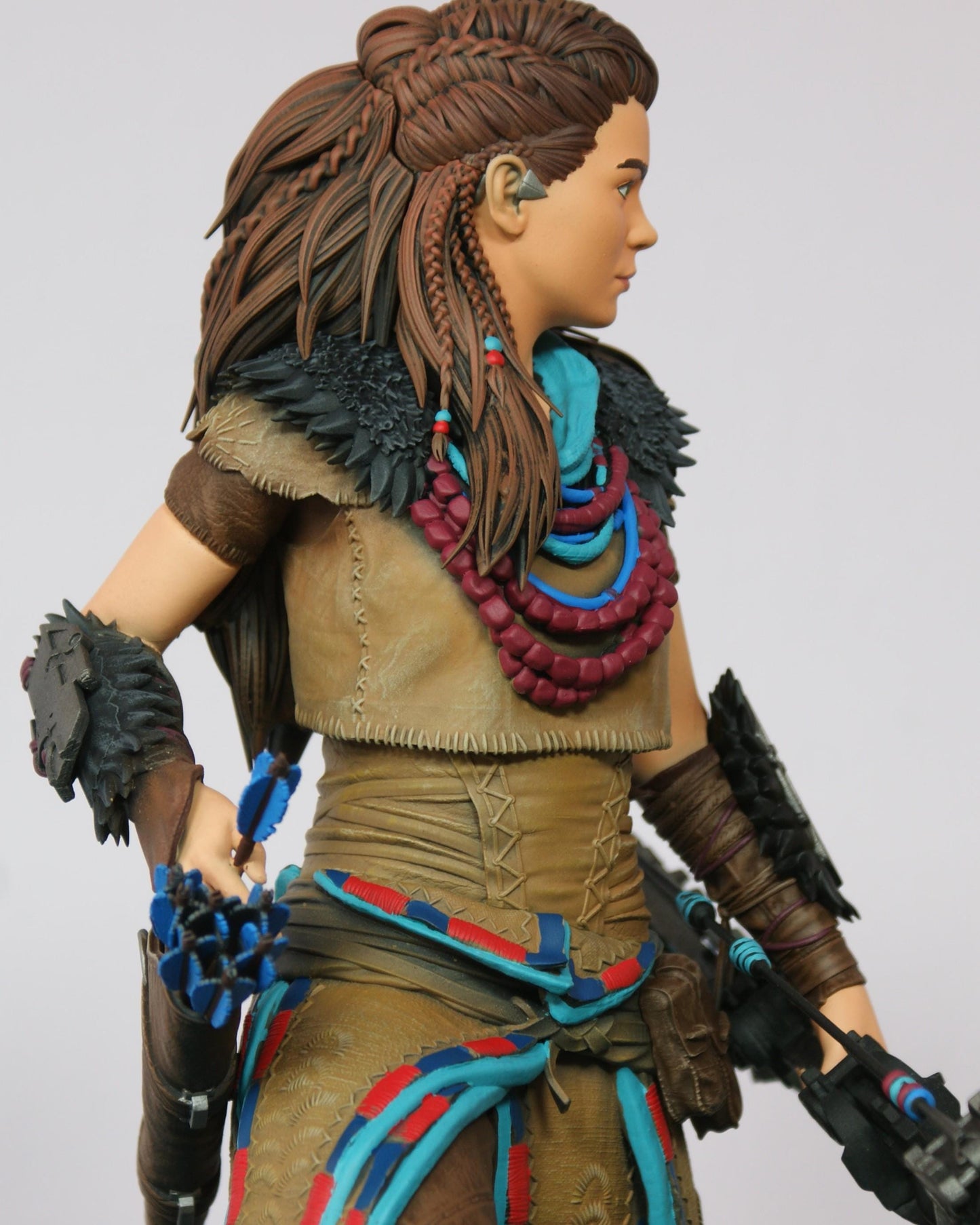 Aloy Statue 3D Printed | Gift For Gamer | Handmade Gift | Resin Figure | Hand Painted __etsy:7624965112