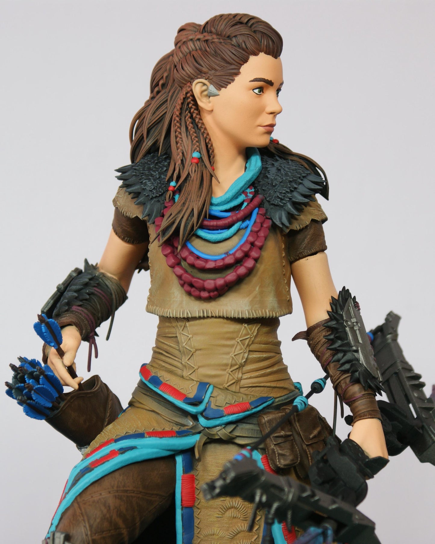 Aloy Statue 3D Printed | Gift For Gamer | Handmade Gift | Resin Figure | Hand Painted __etsy:7672913275